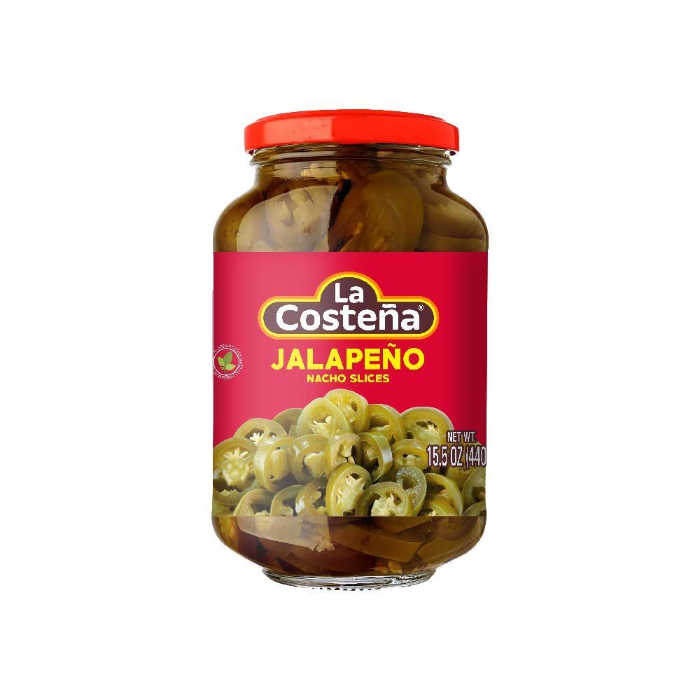 【LA COSTENA】墨西哥切片辣椒 440G(玻璃瓶)
