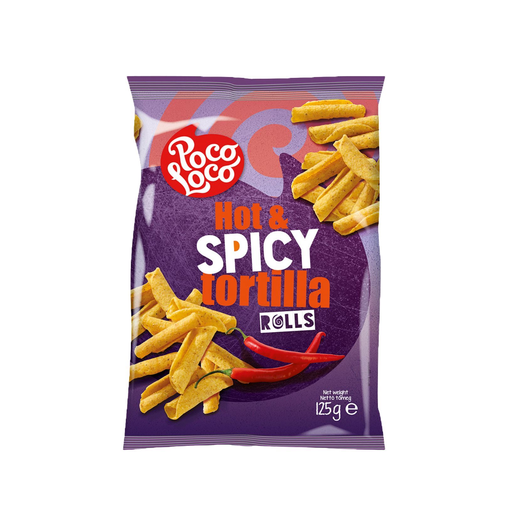 【Poco Loco】辣味玉米捲 125g