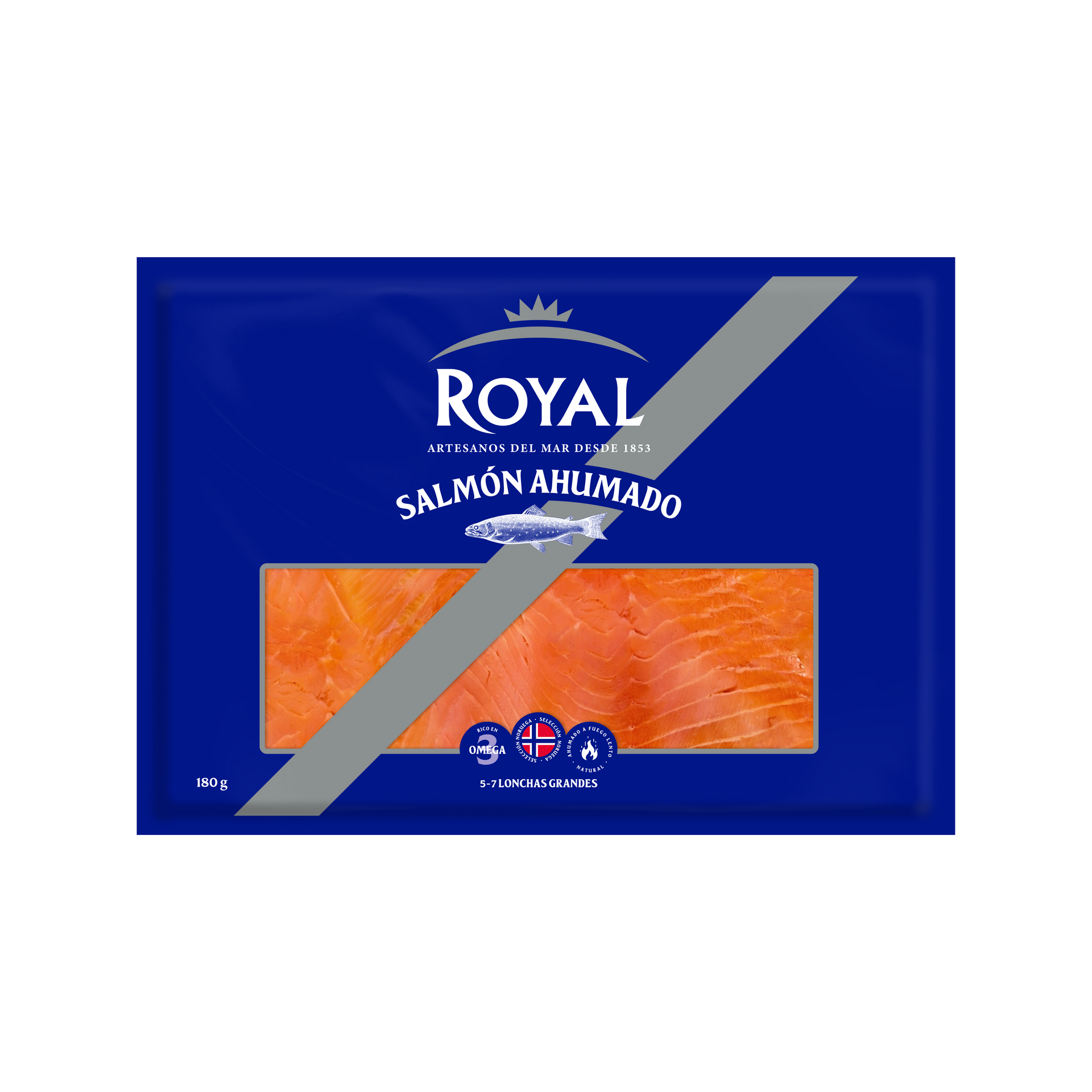 【Royal】 挪威切片煙燻鮭魚 180g