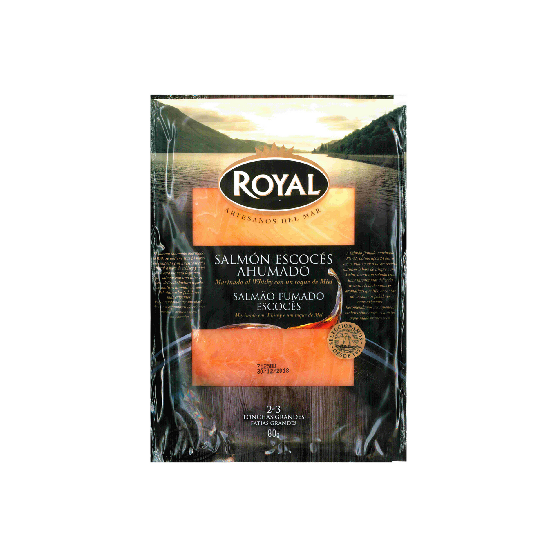 【Royal】 蘇格蘭威士忌蜂蜜燻鮭 80g