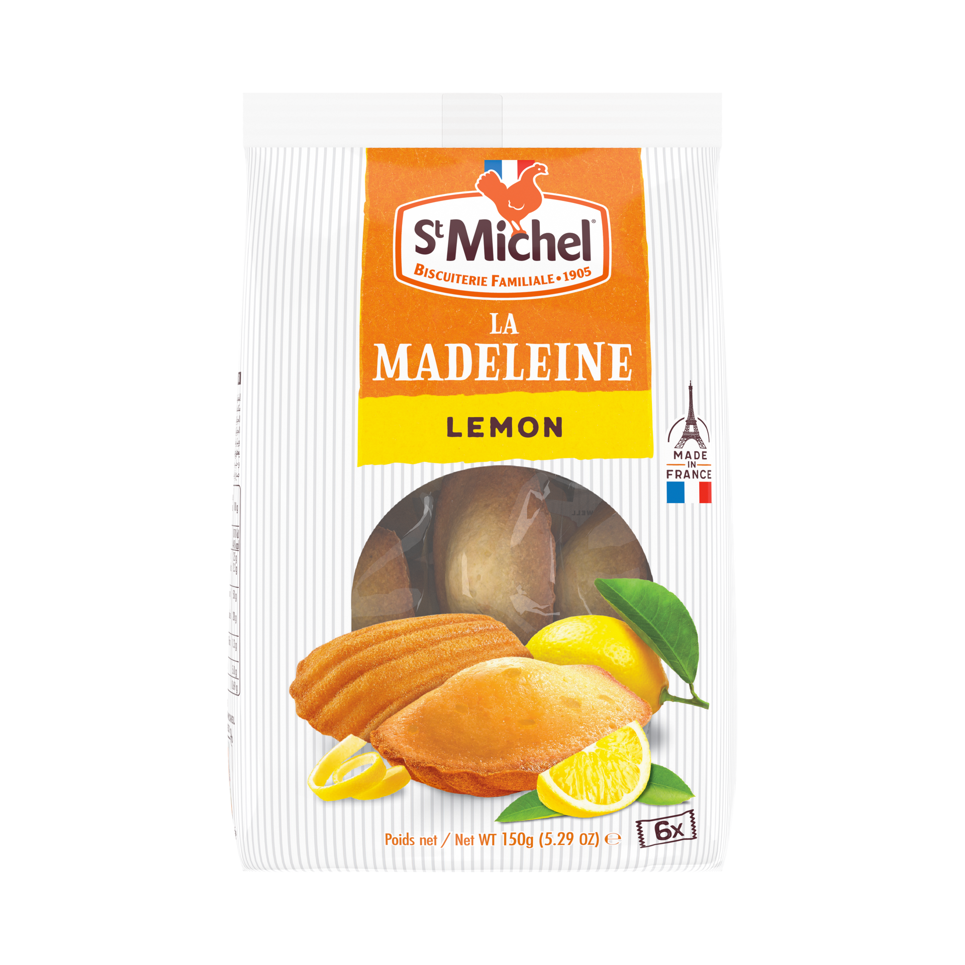 【St.Michel】檸檬瑪德蓮蛋糕(獨立包)150g