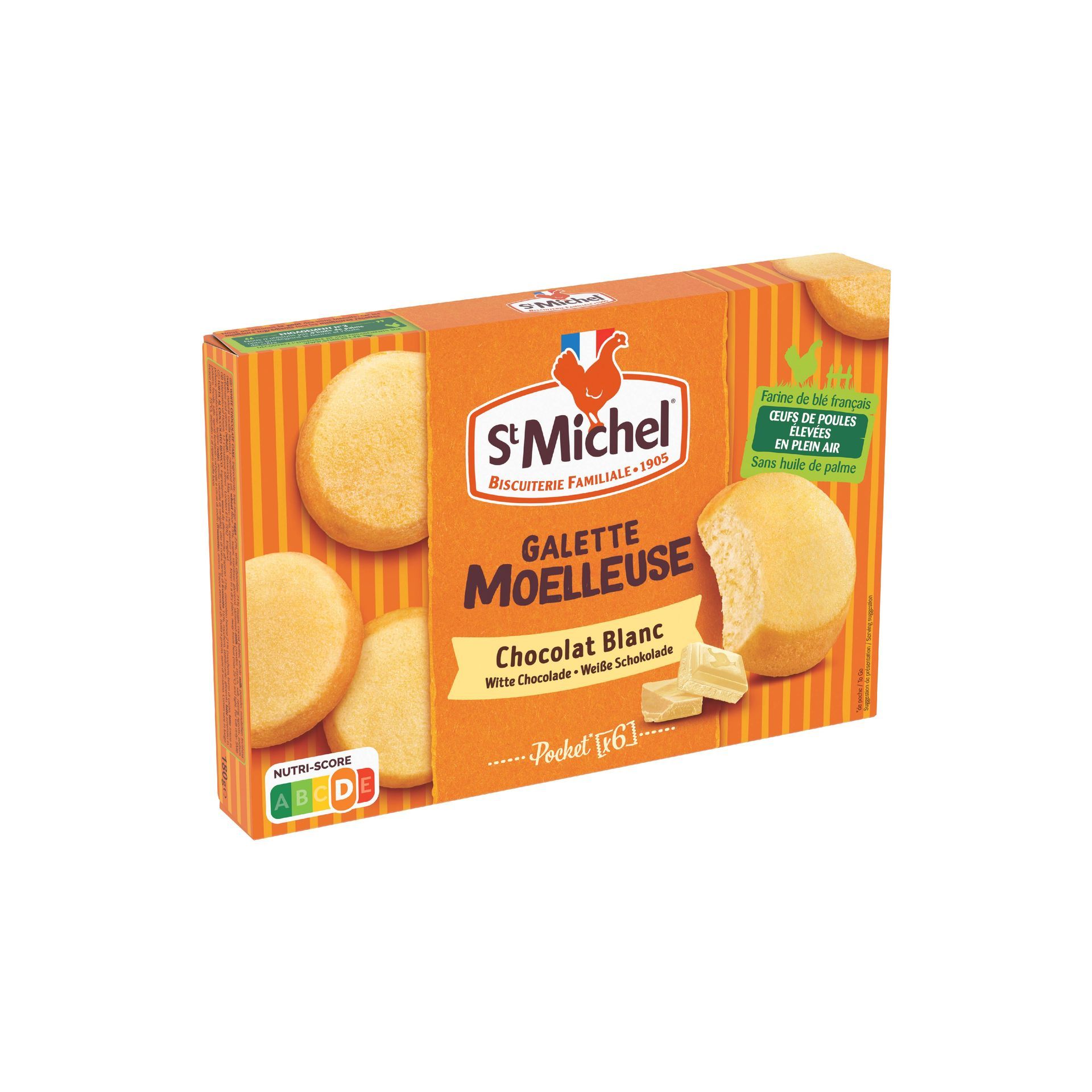 【St.Michel】牛奶可可小蛋糕180g