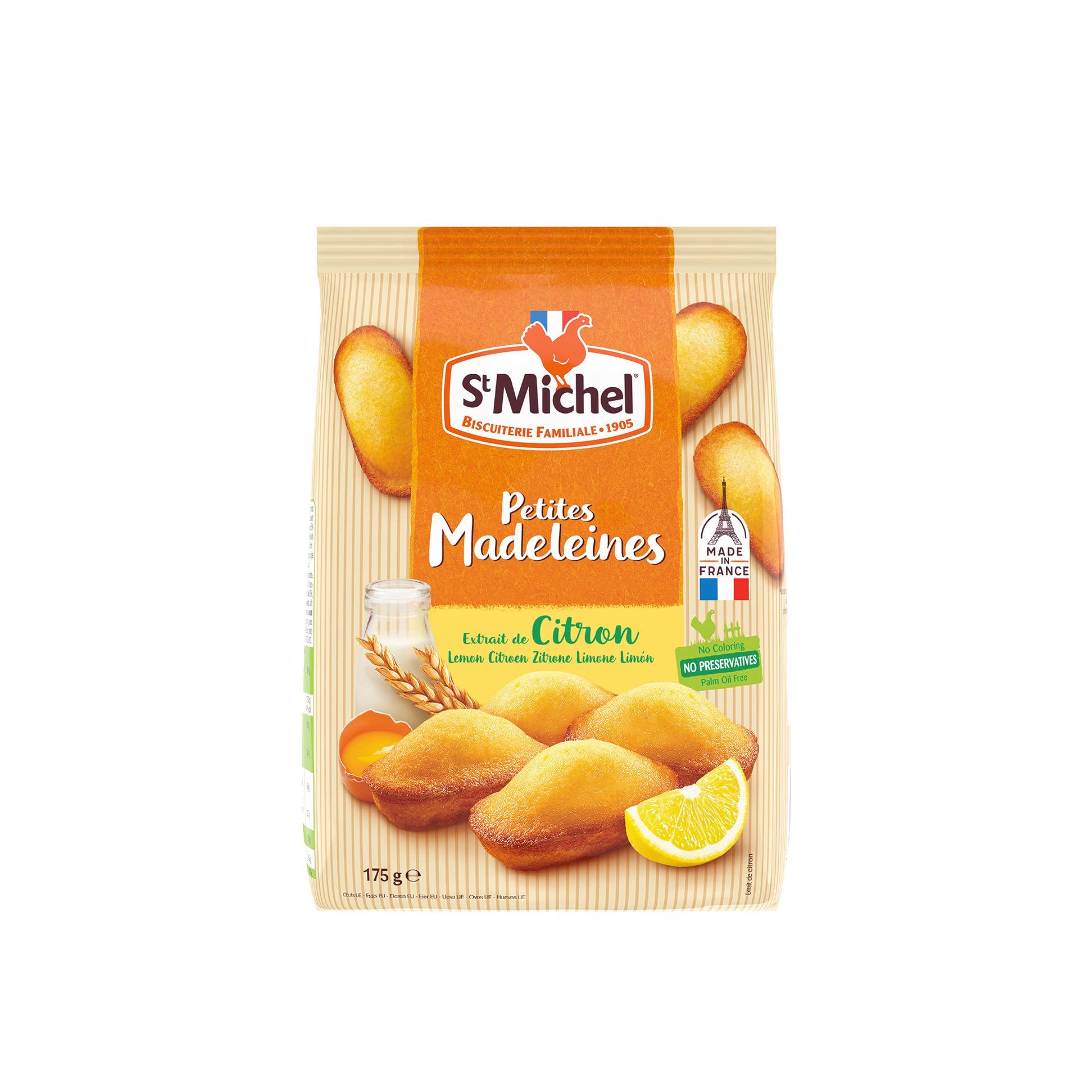 【St.Michel】檸檬風味瑪德蓮蛋糕 175g