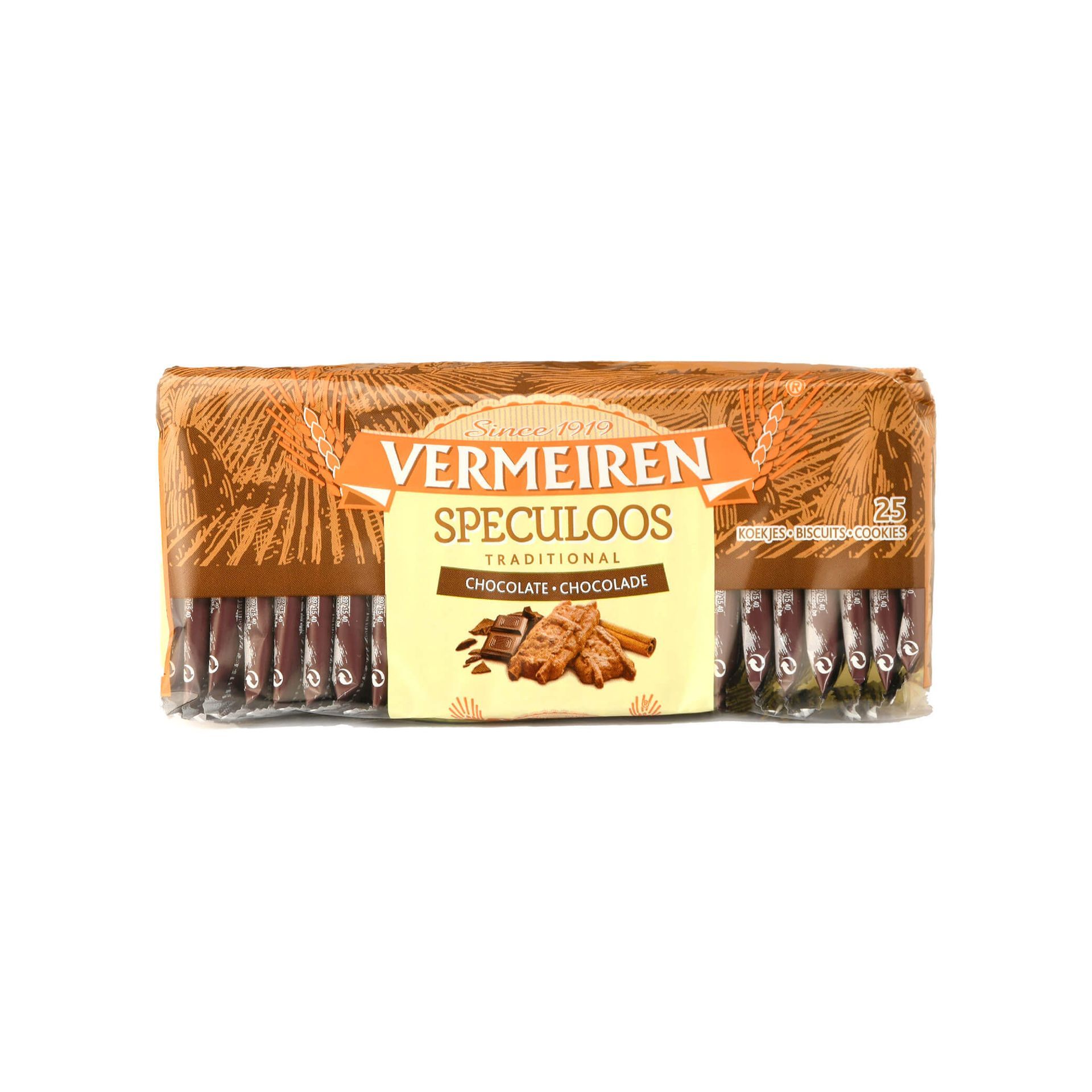 【Vermeiren】可可風味焦糖餅 25片 137.5g