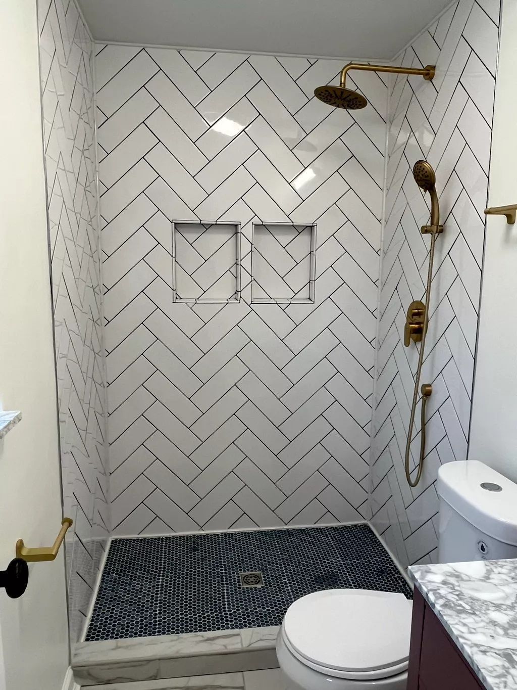 bathtub and shower