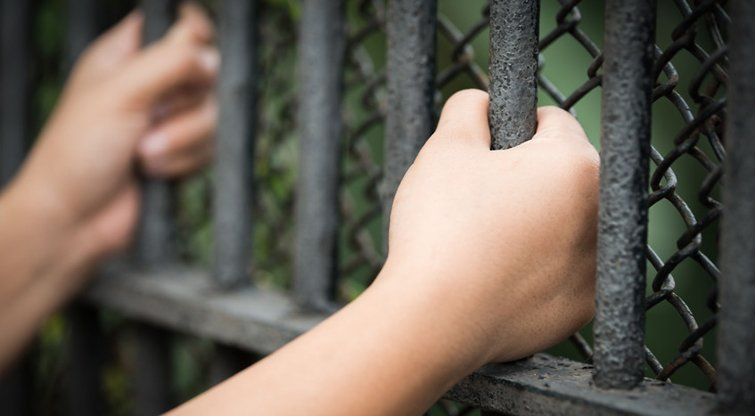 Hands In Prison