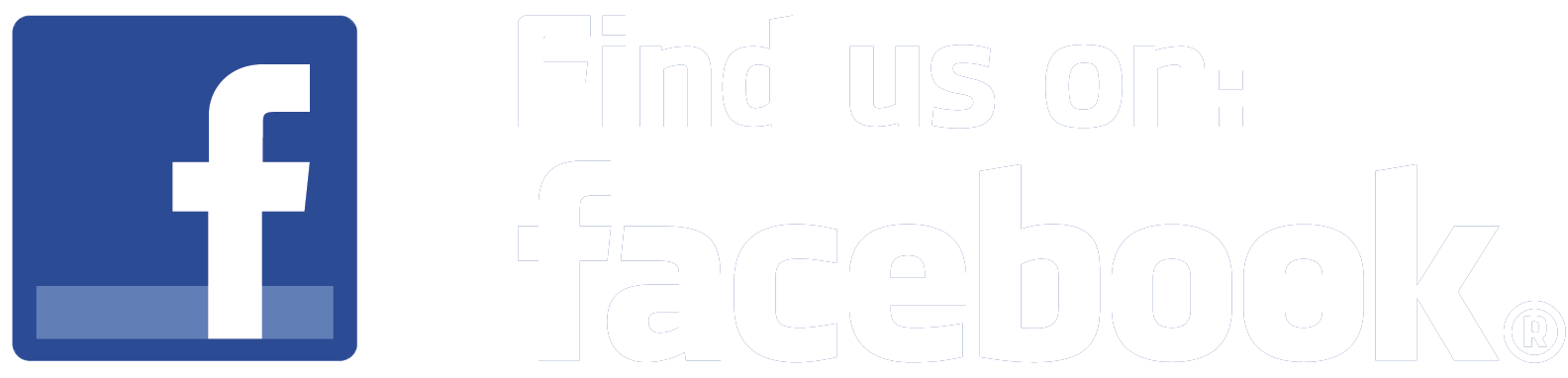 find us on facebook logo