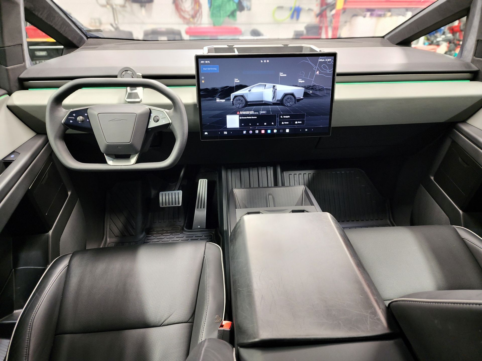 Audi dash interior
