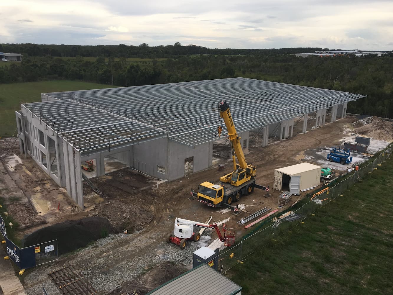 Cranes On Construction Field —  D & S Crane Hire & Rigging In Kunda Park, QLD