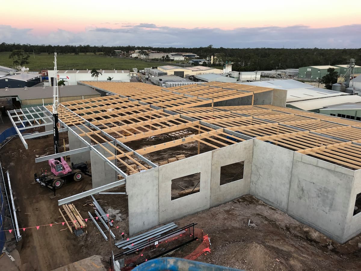Crane Lift Steel On Construction Site —  D & S Crane Hire & Rigging In Kunda Park, QLD