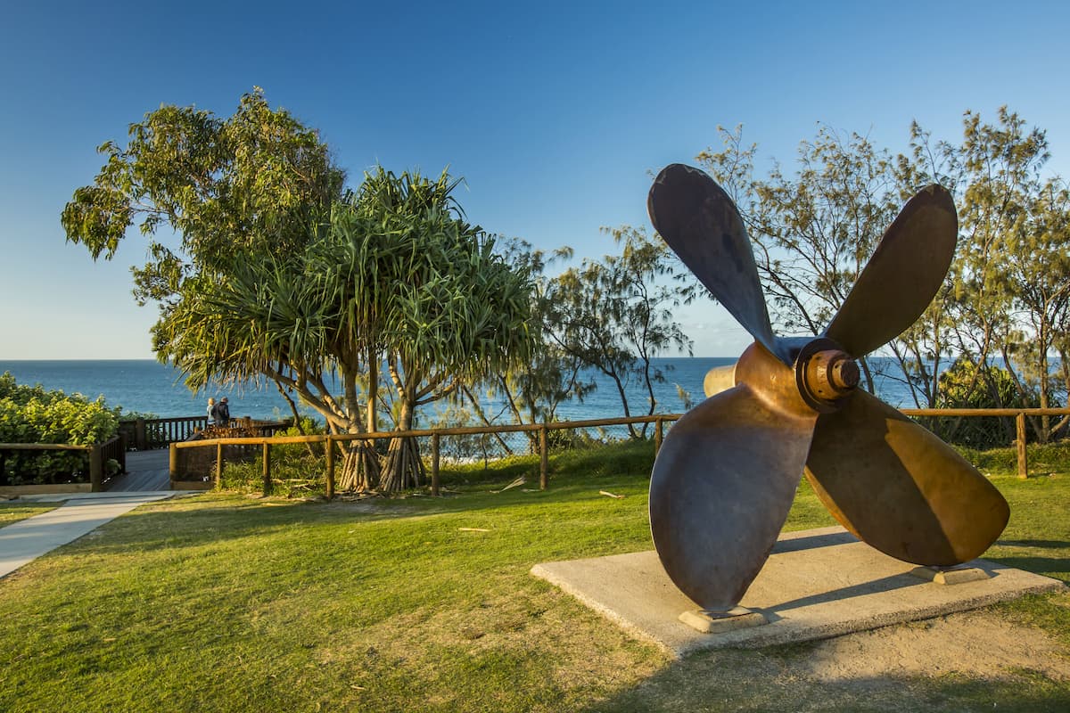 Big Propeller in The Park —  D & S Crane Hire & Rigging In Gympie, QLD