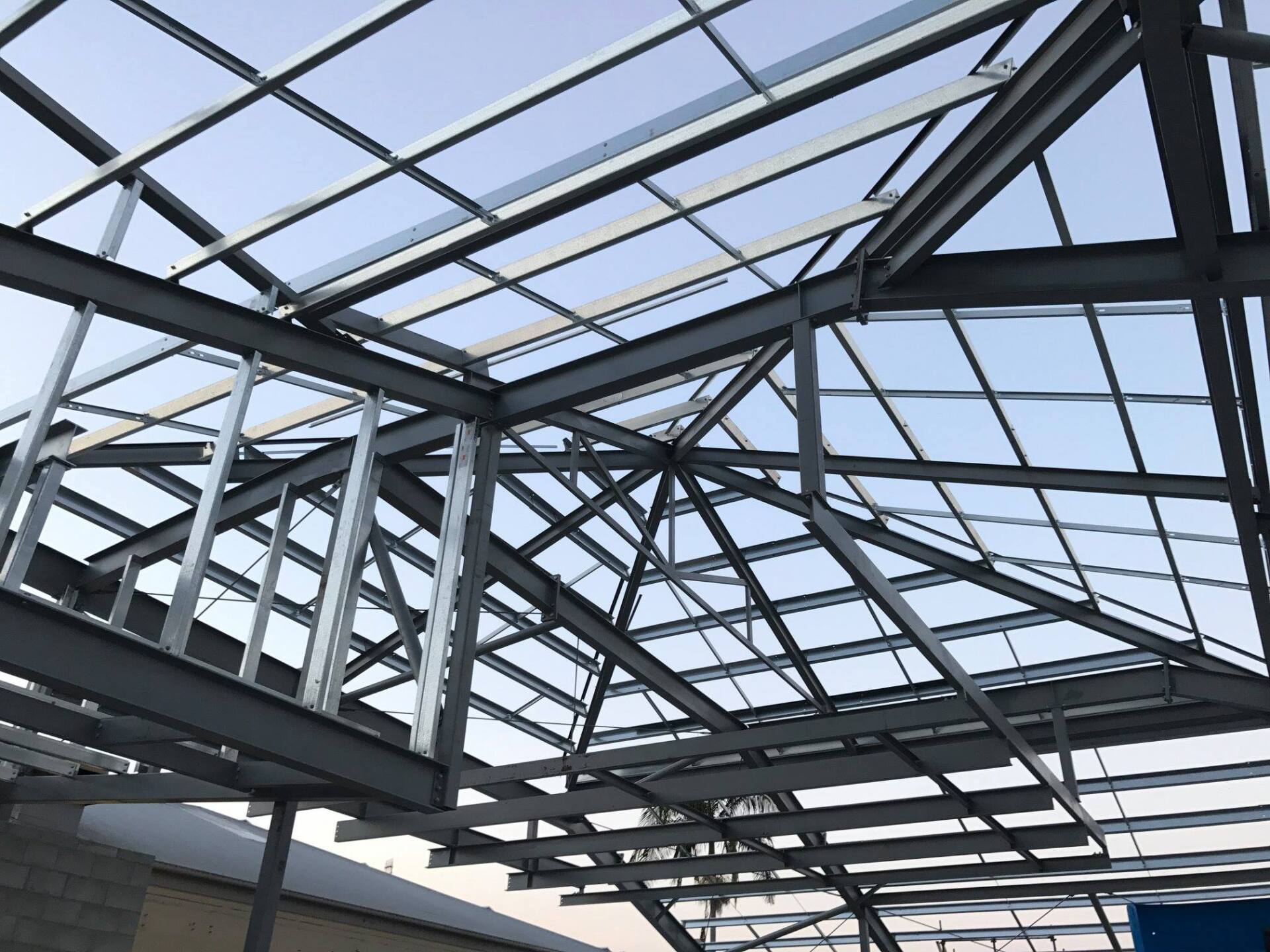 Steel Framing on A Build Site in Proress —  D & S Crane Hire & Rigging In Kunda Park, QLD