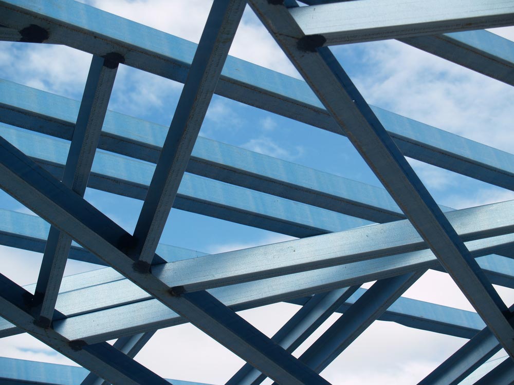 Steel Frames Of A Building on the Sunshine Coast — D & S Crane Hire & Rigging In Kinda Park, QLD