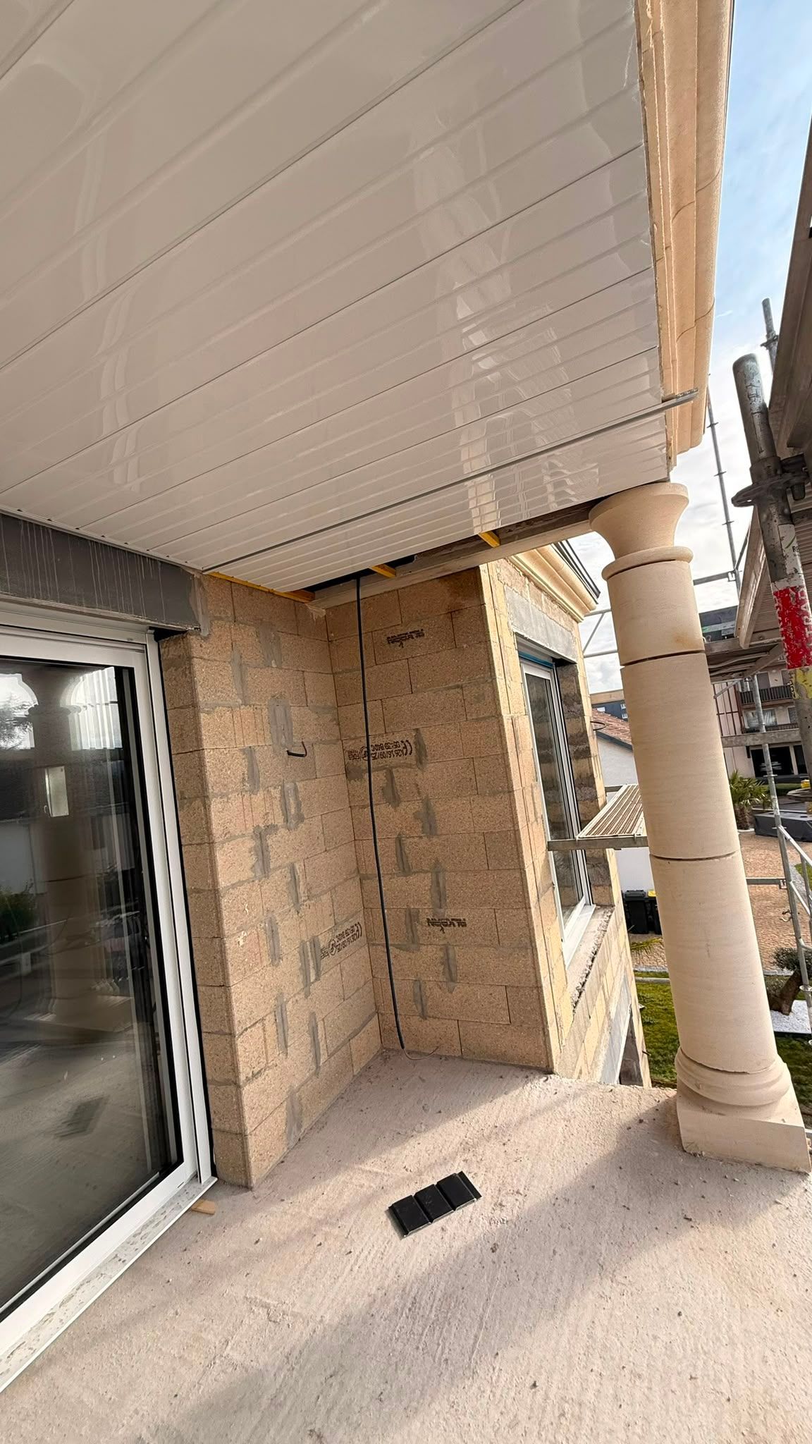 Cache-moineau en aluminium sur mesure à Yvetot