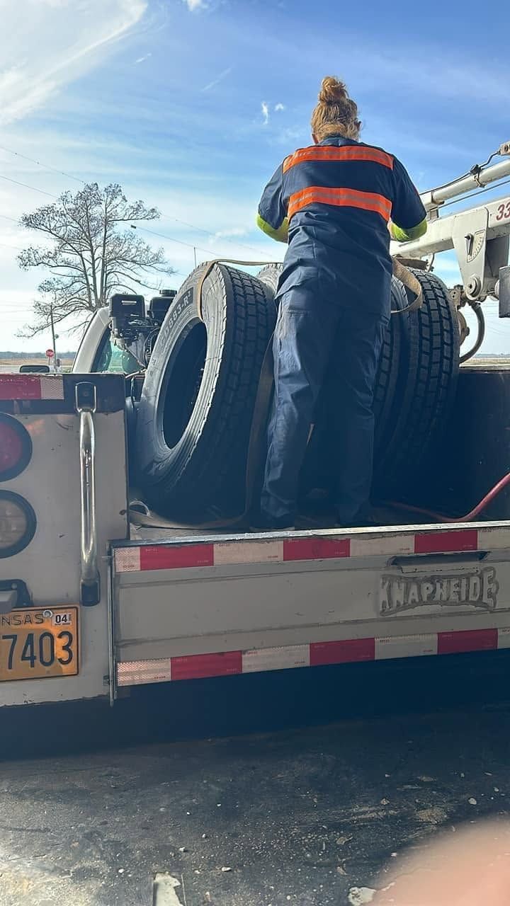 forbs tire mobile tire services crew on jobsite
