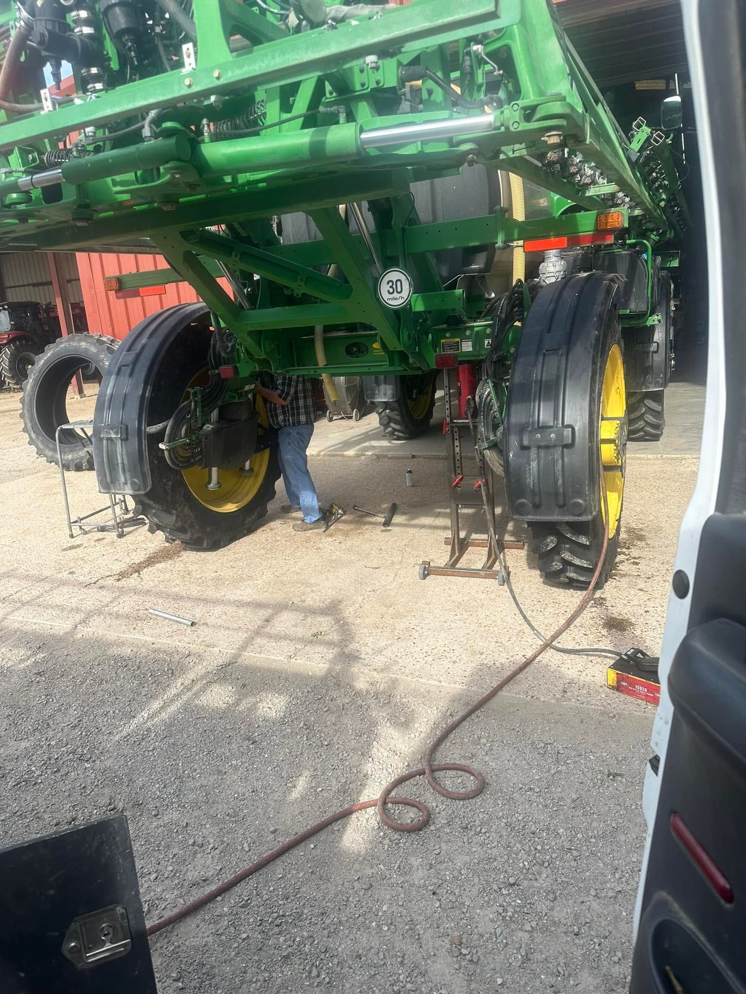 new tires for john deere sprayer