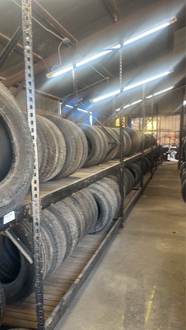 inside of forbs tire shop