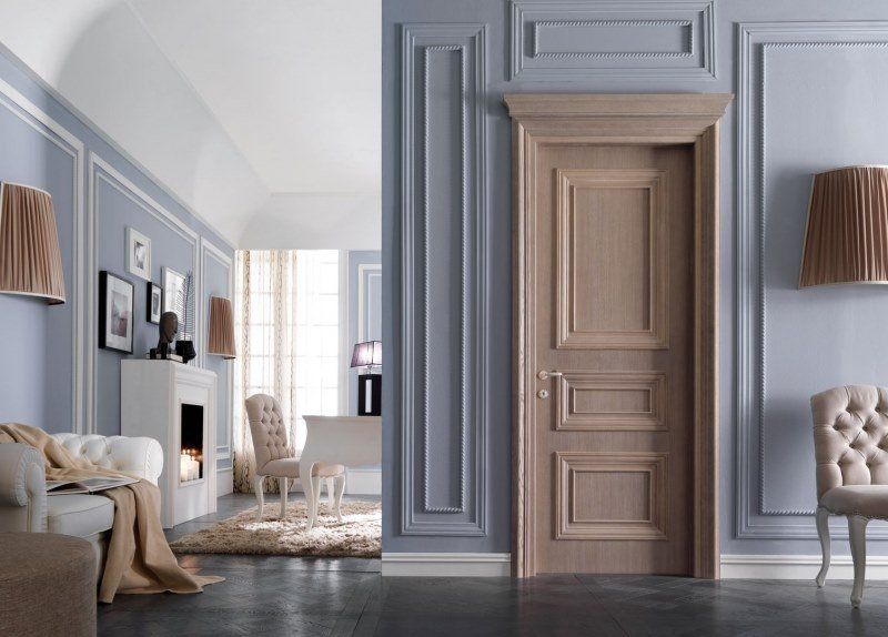 porta in legno classica