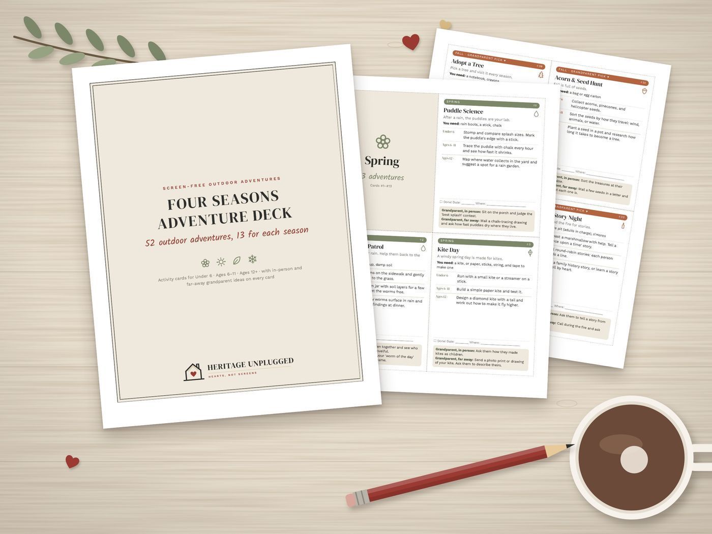 Advent & Christmas Traditions Treasury printable pages