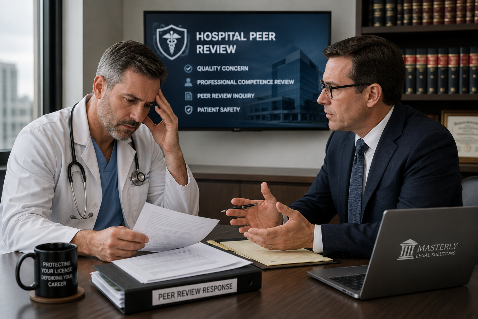 medical peer review lawyer