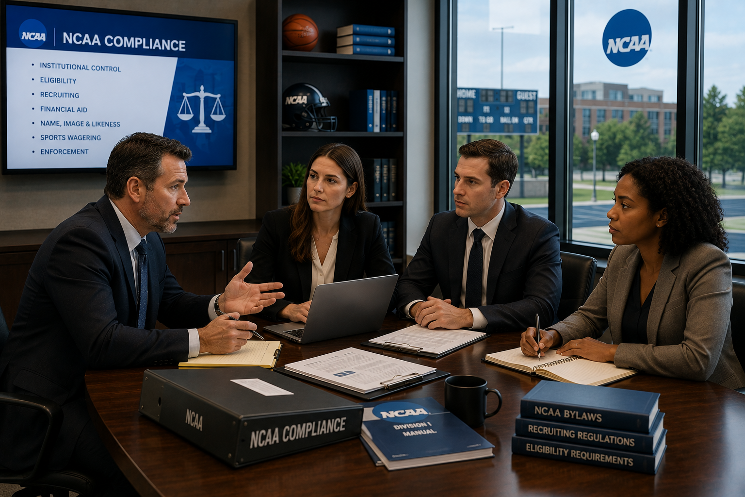 NCAA compliance attorney professional service