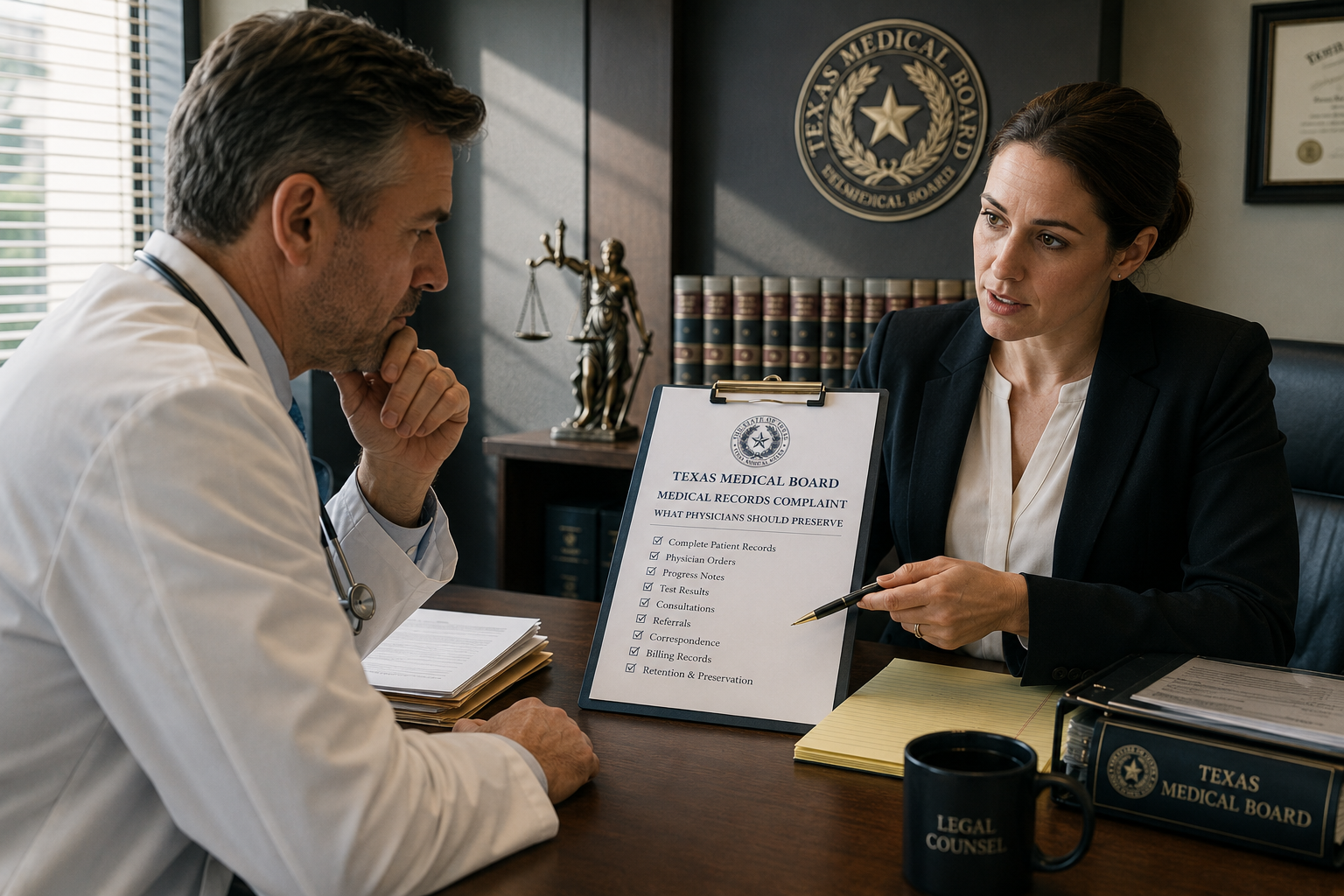 professional guidance related to Texas Medical Board Medical Records Complaints