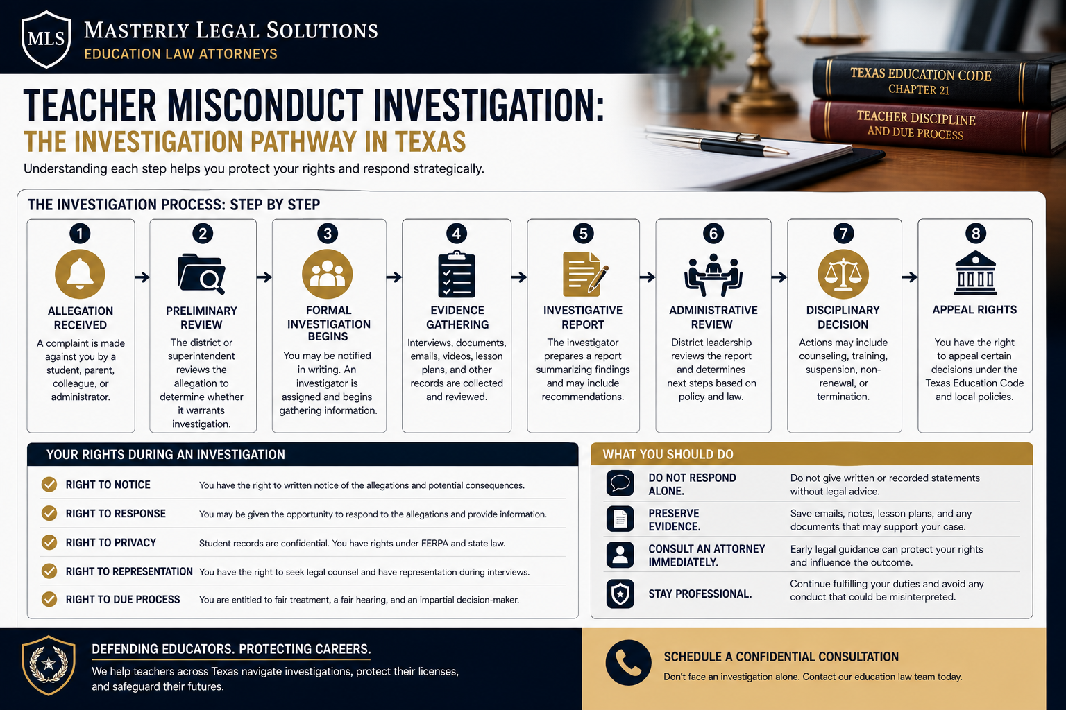 Investigation pathway; teacher misconduct investigation Texas