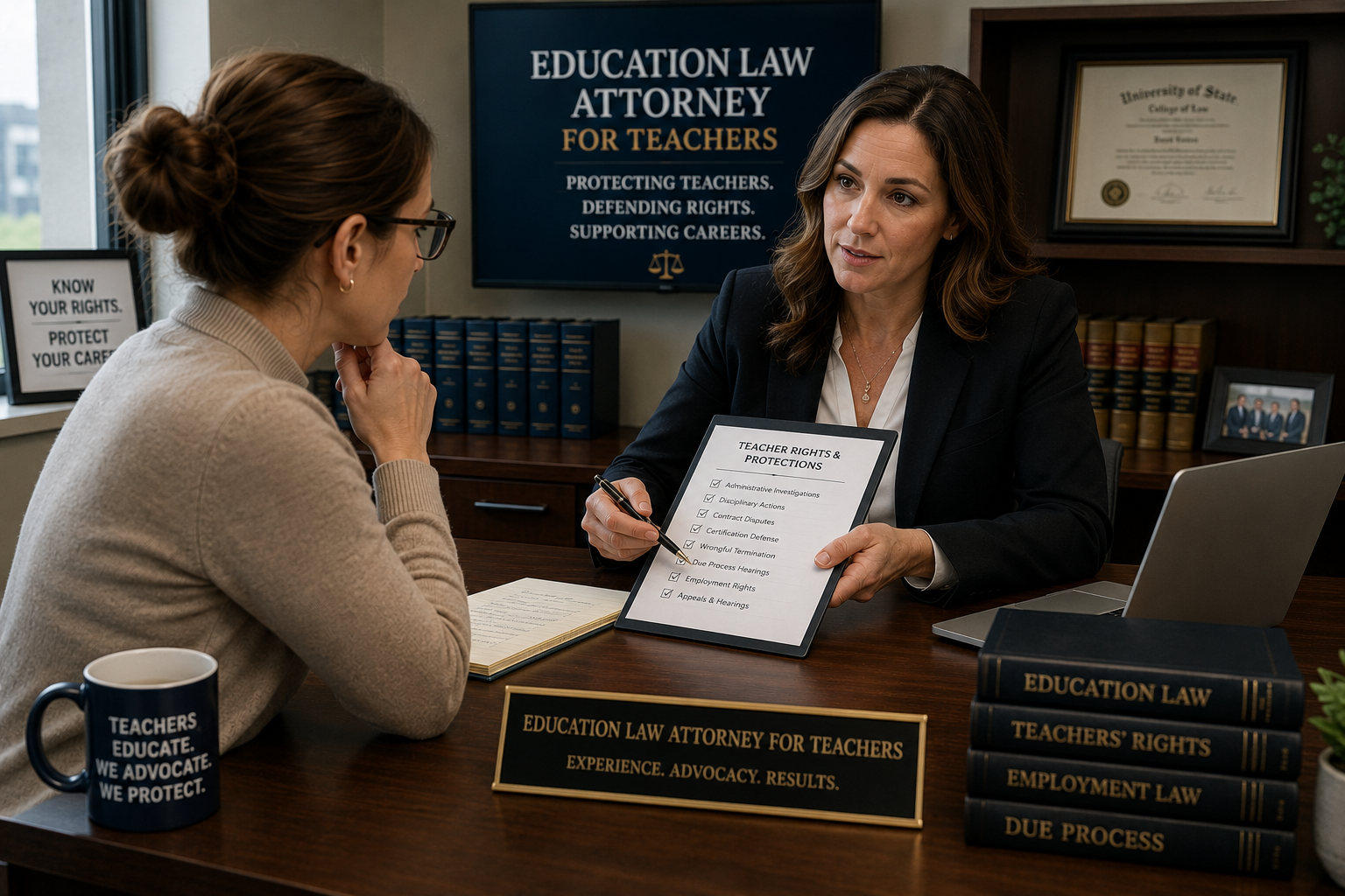 education law attorney for teachers professional
guidance