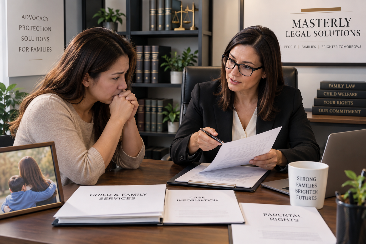 CPS investigation attorney helping a parent protect parental rights
