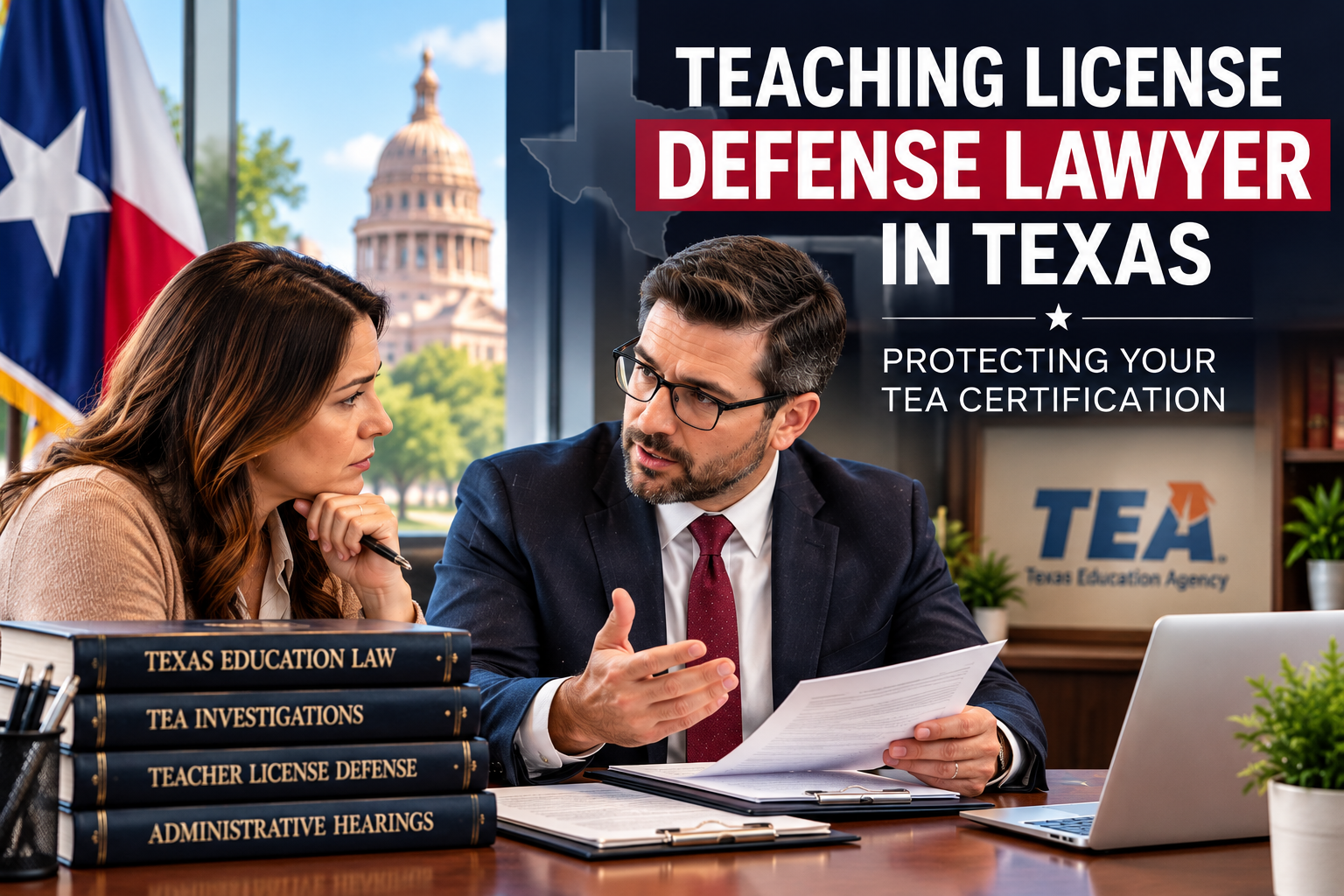 Teaching License Defense Lawyer in Texas: Protecting Your TEA Certification