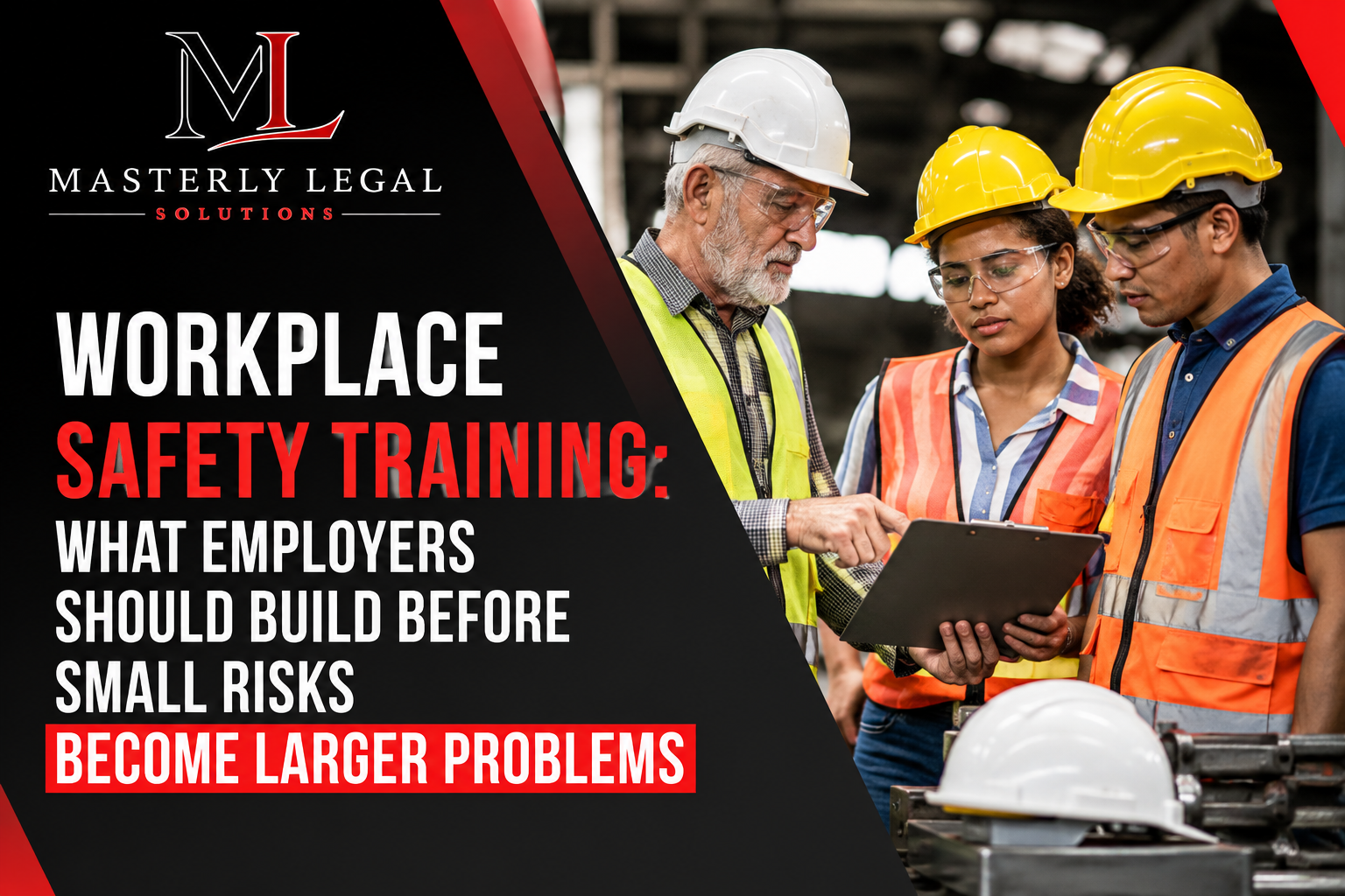 Workplace safety training for employers and managers.
