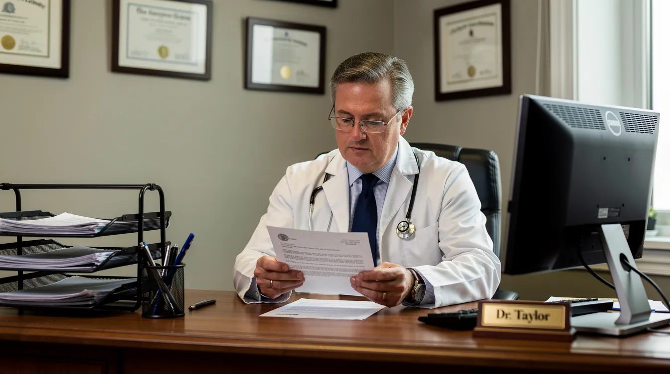 Texas physician meeting with a TMB investigation attorney about a medical board complaint