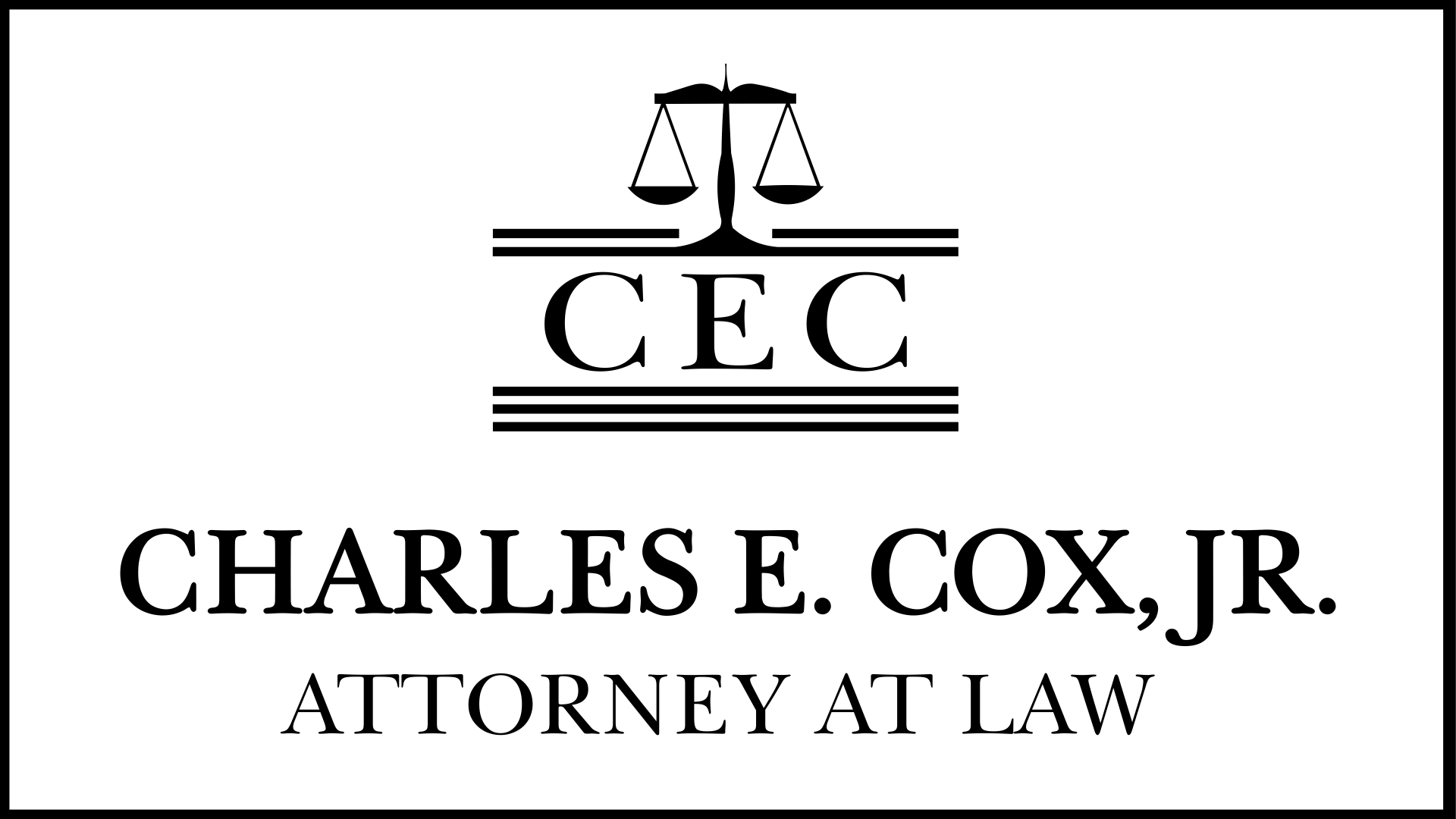 Charles E. Cox Jr.