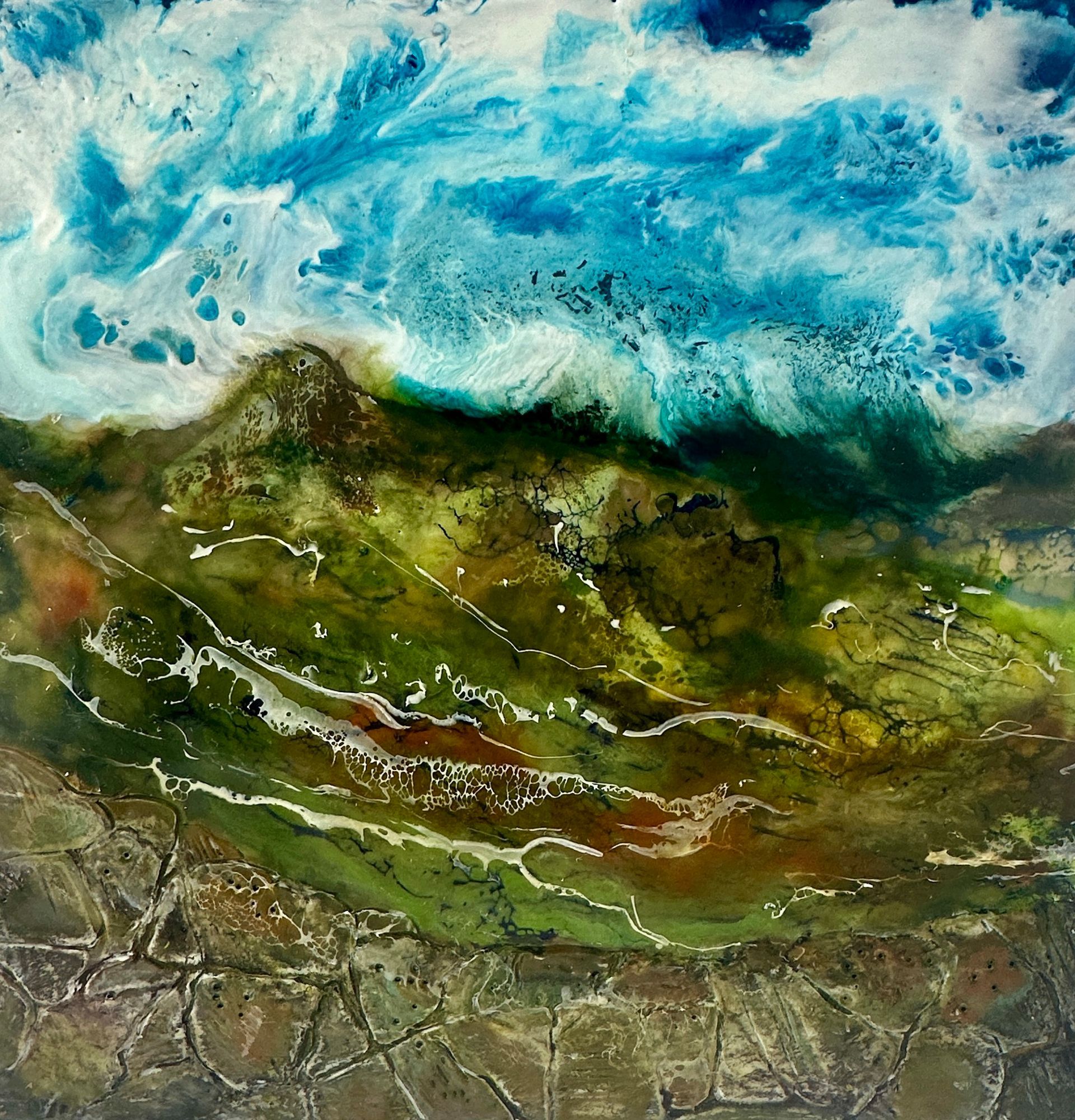 Wild Winds original art