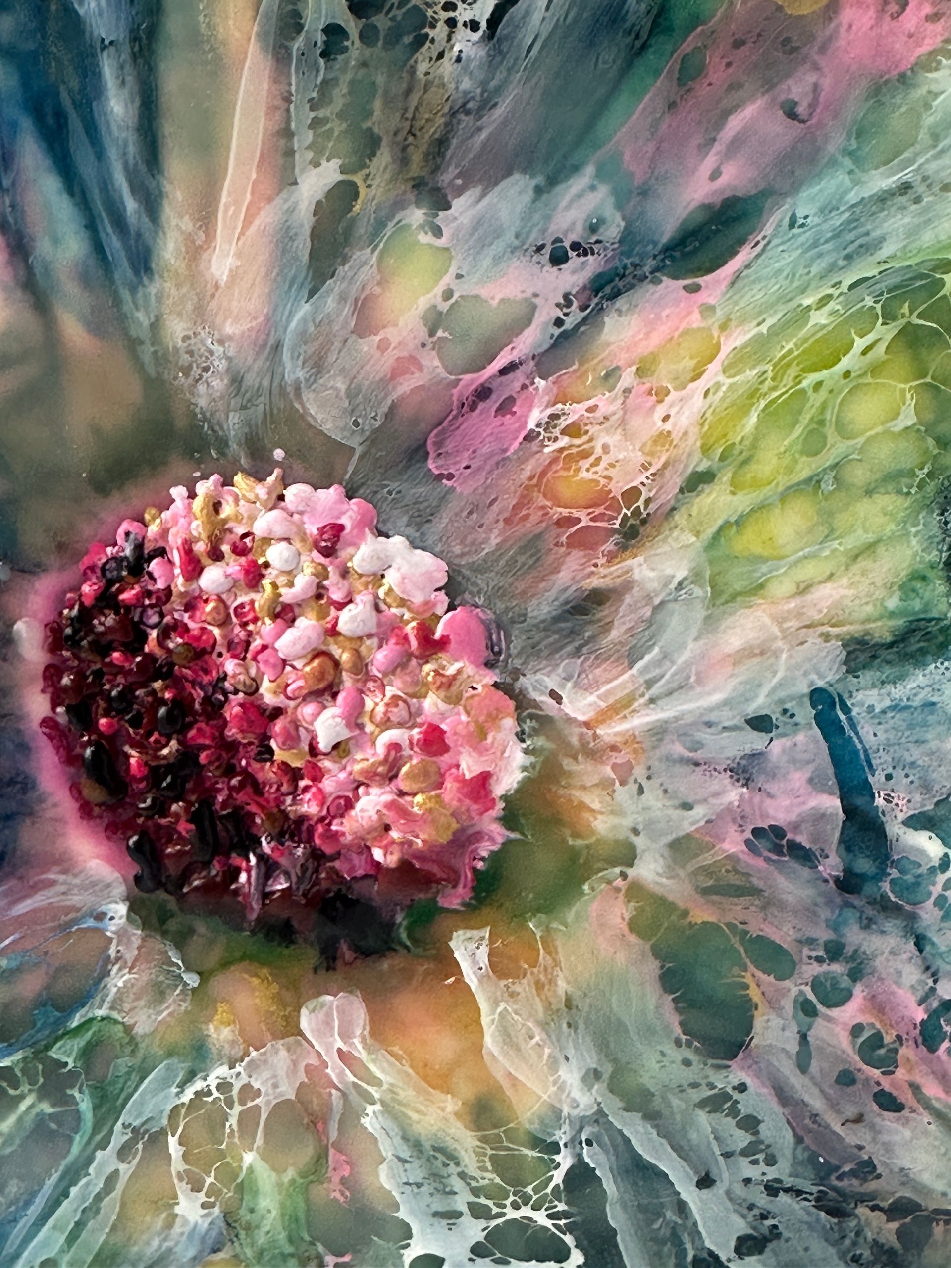 Radiant Bloom original art