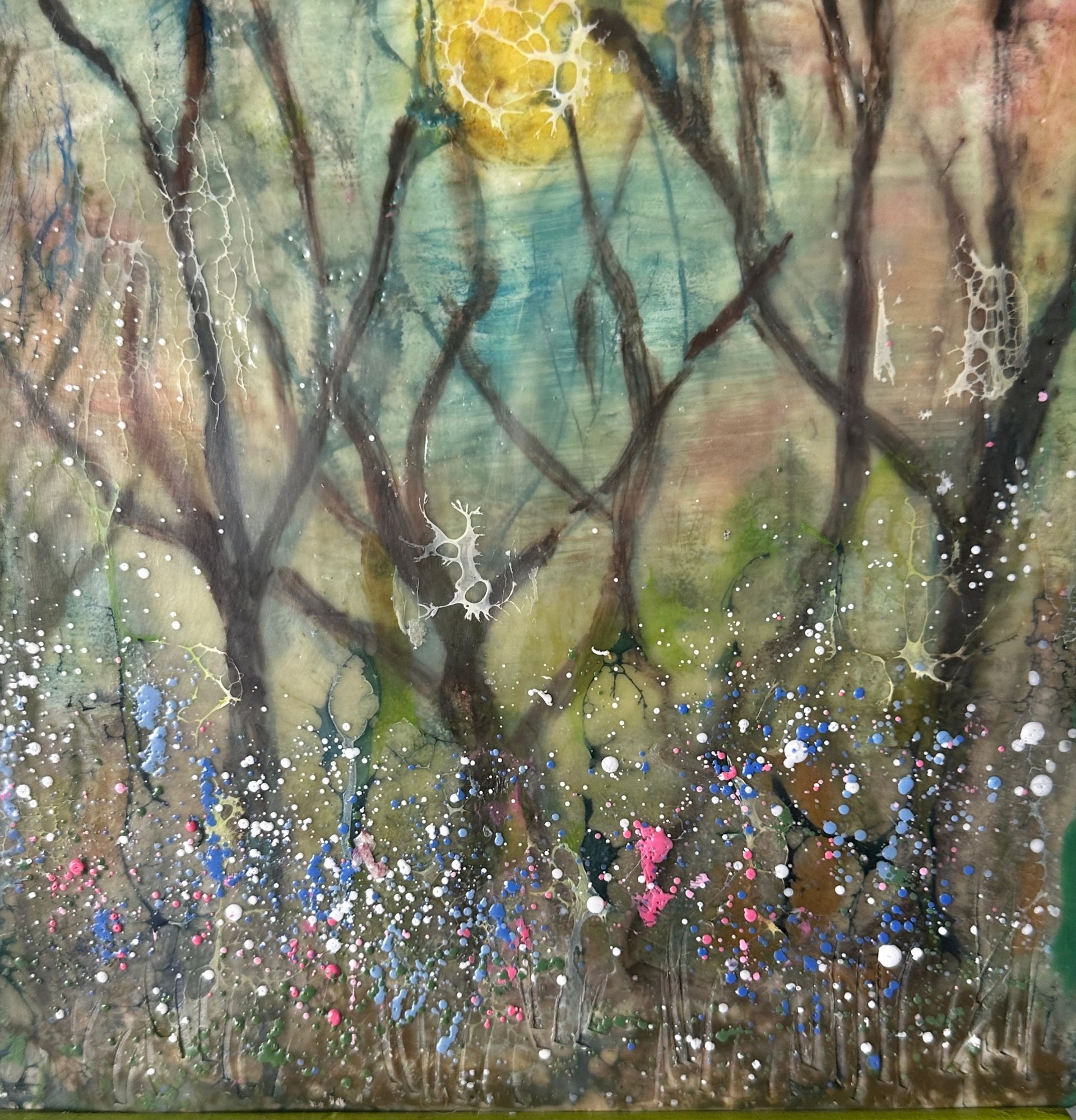 Bluebell Woods original art