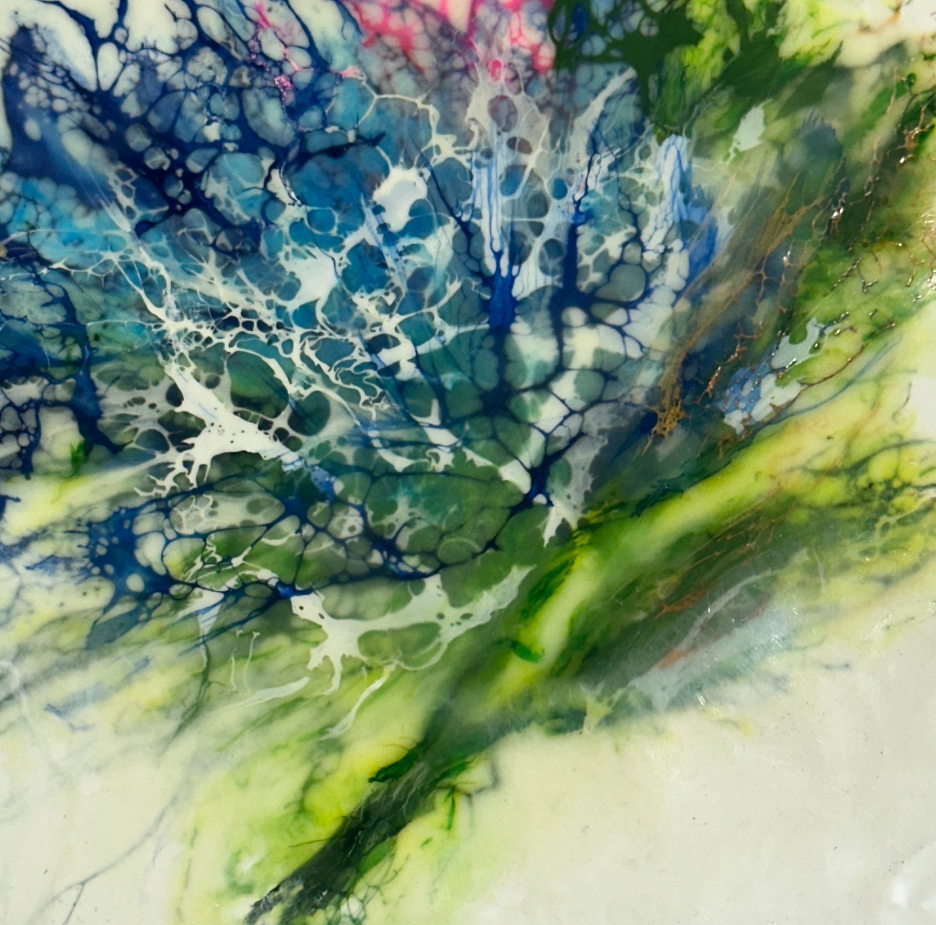 Floral Drift original art