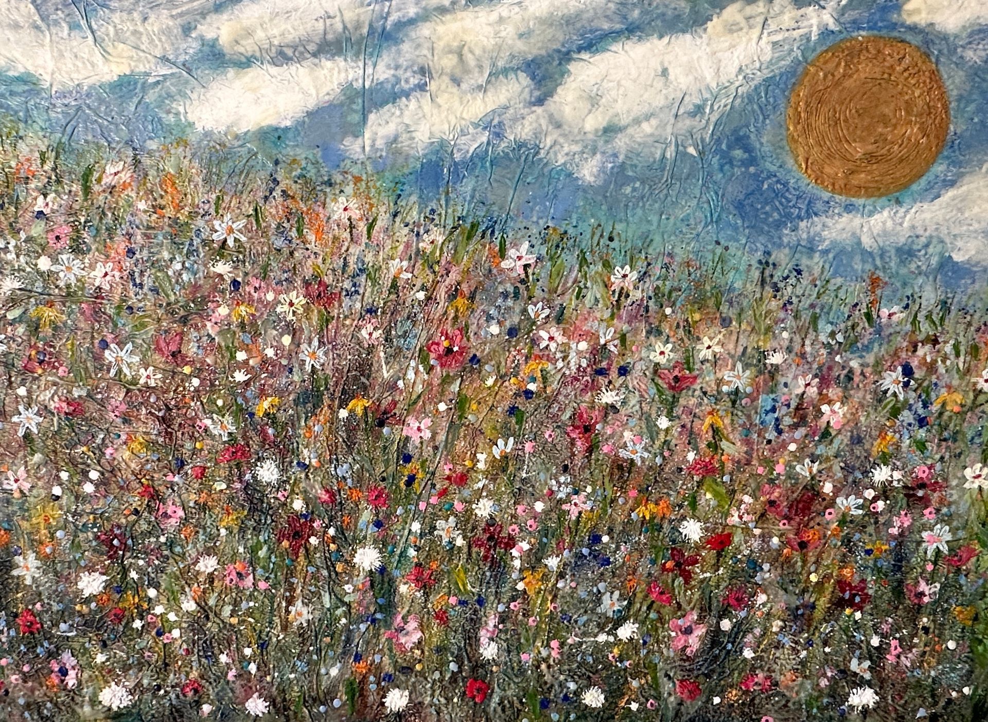 Meadowscape original art