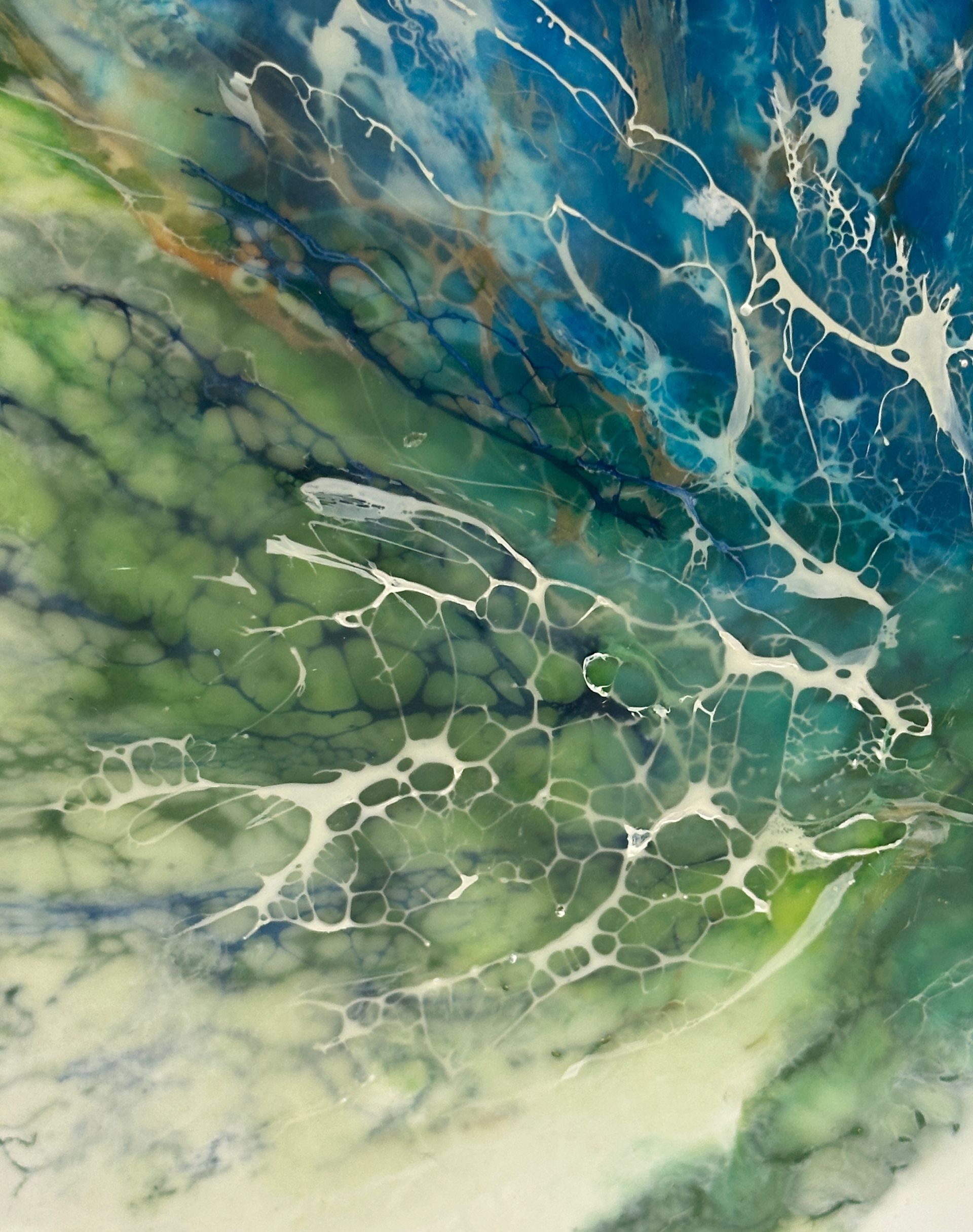 Veil of Flora original art