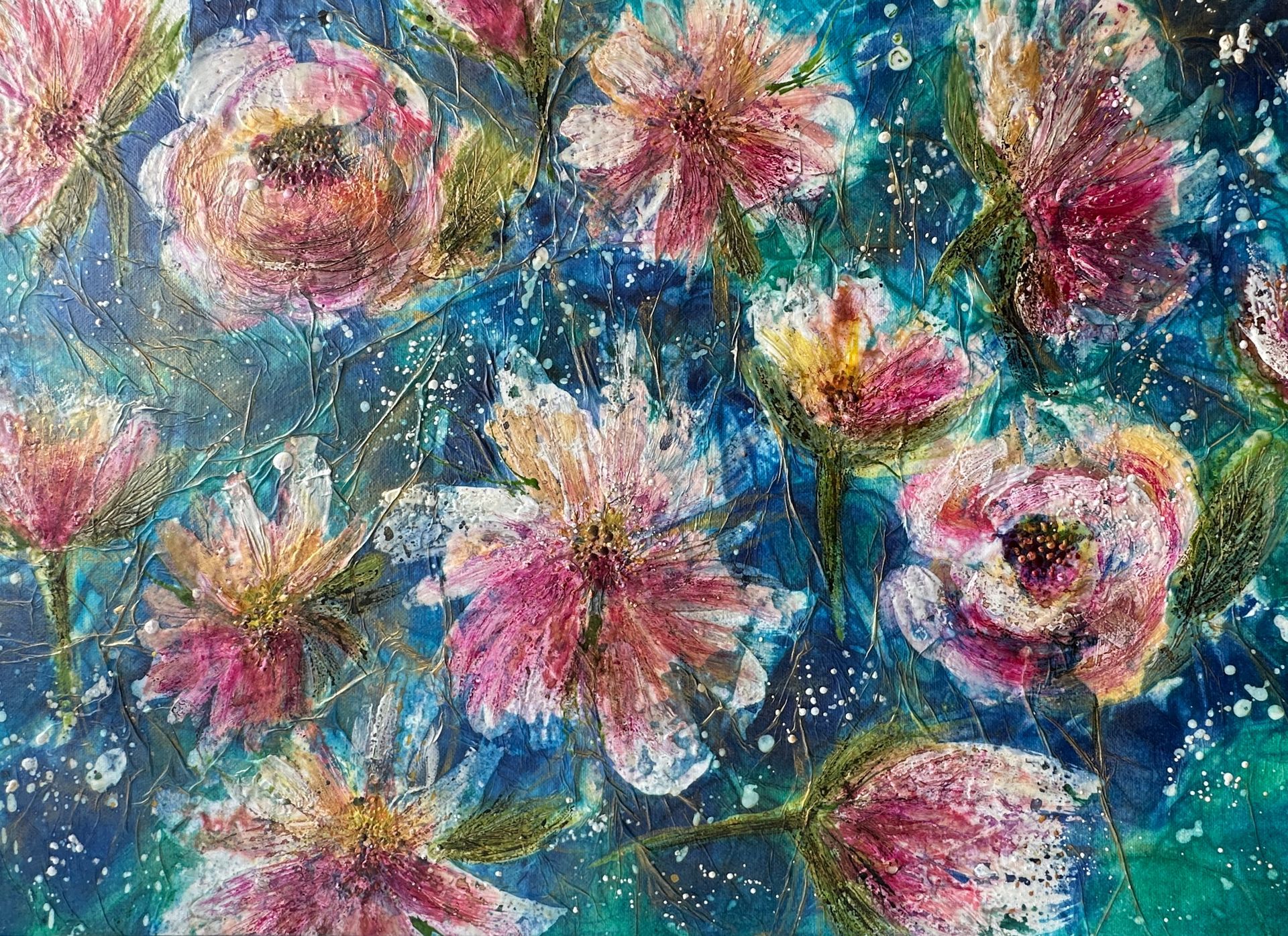 Celestial Garden original art
