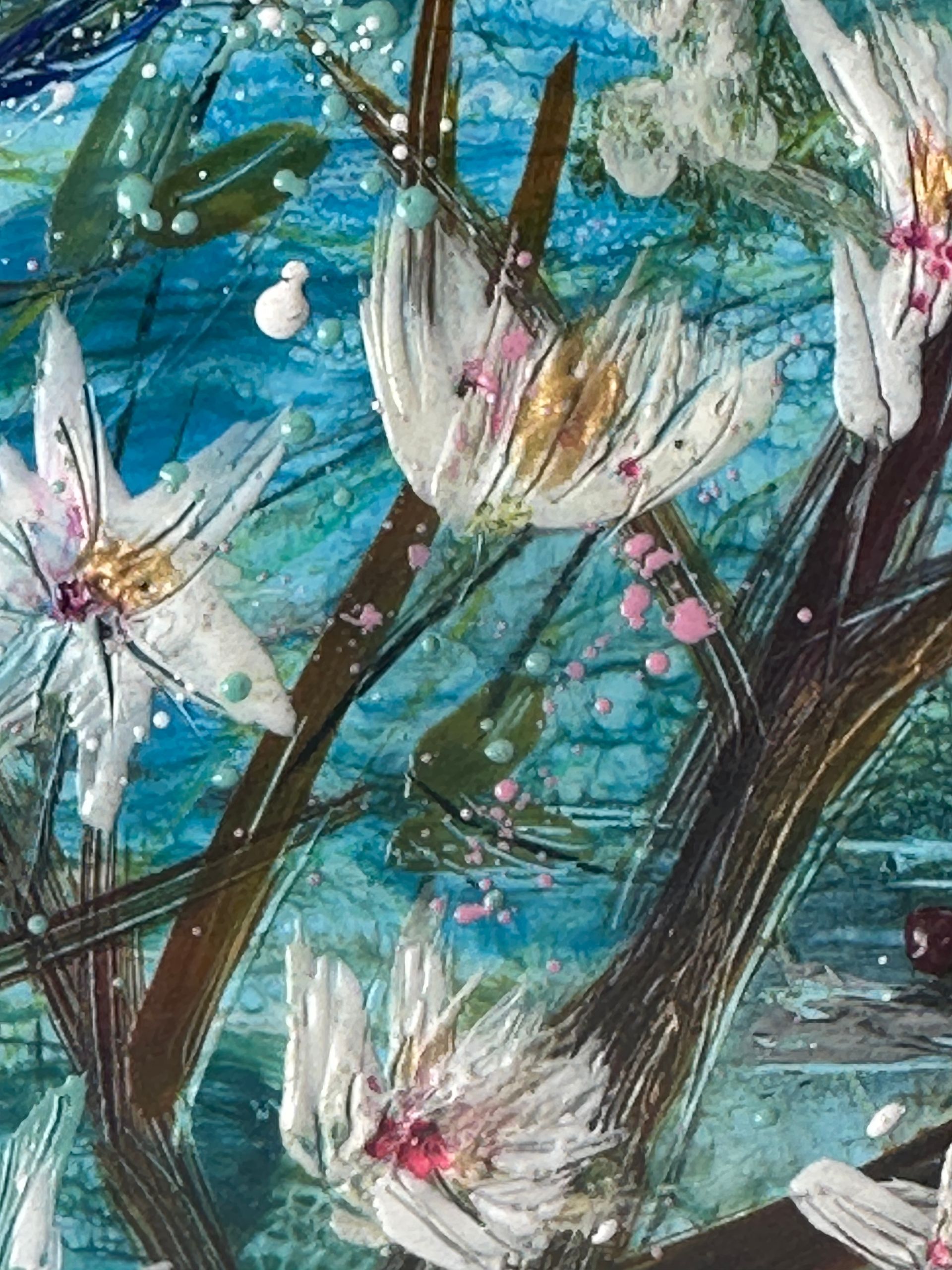Whispers of Spring original art