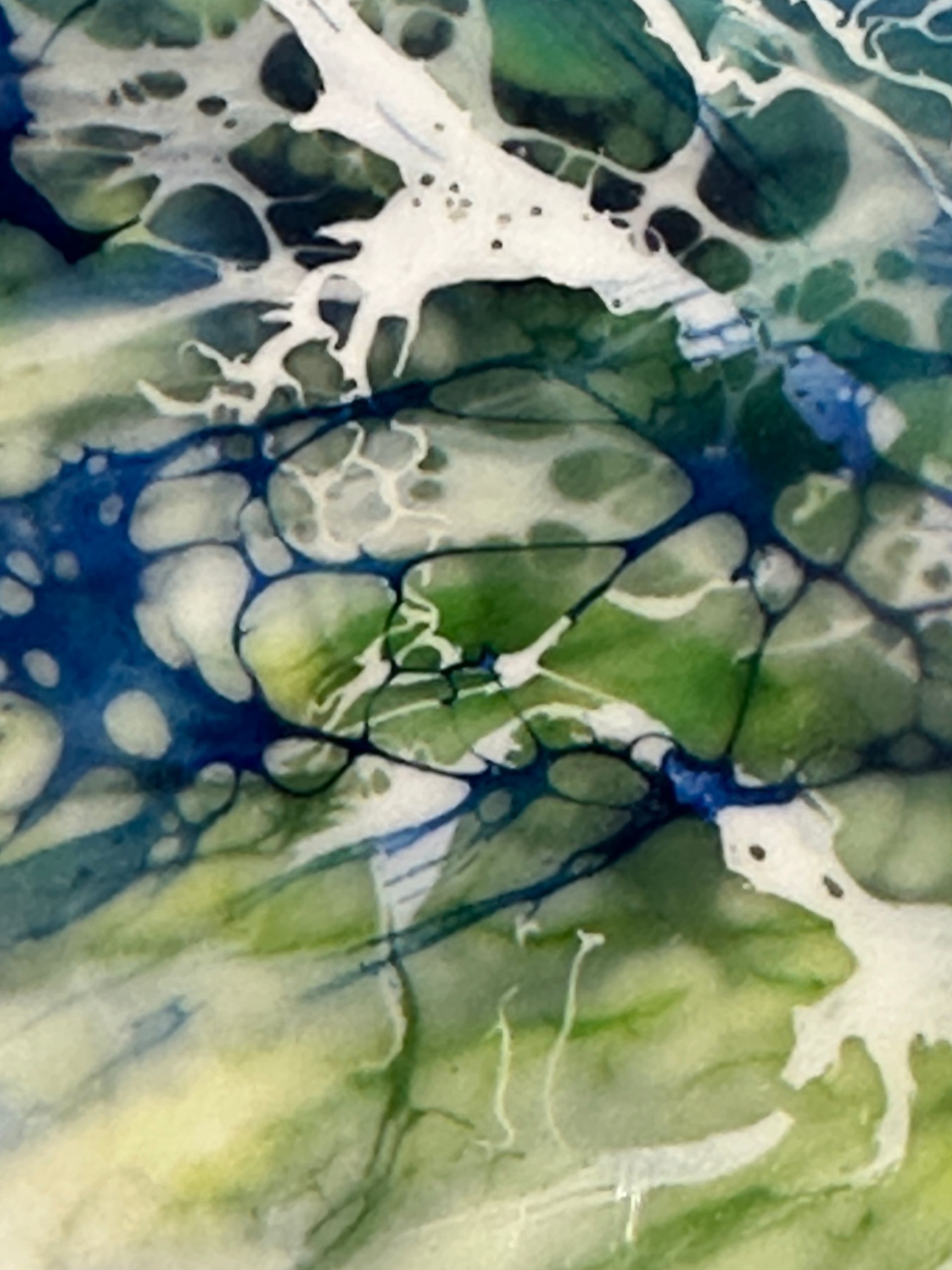 Floral Drift original art