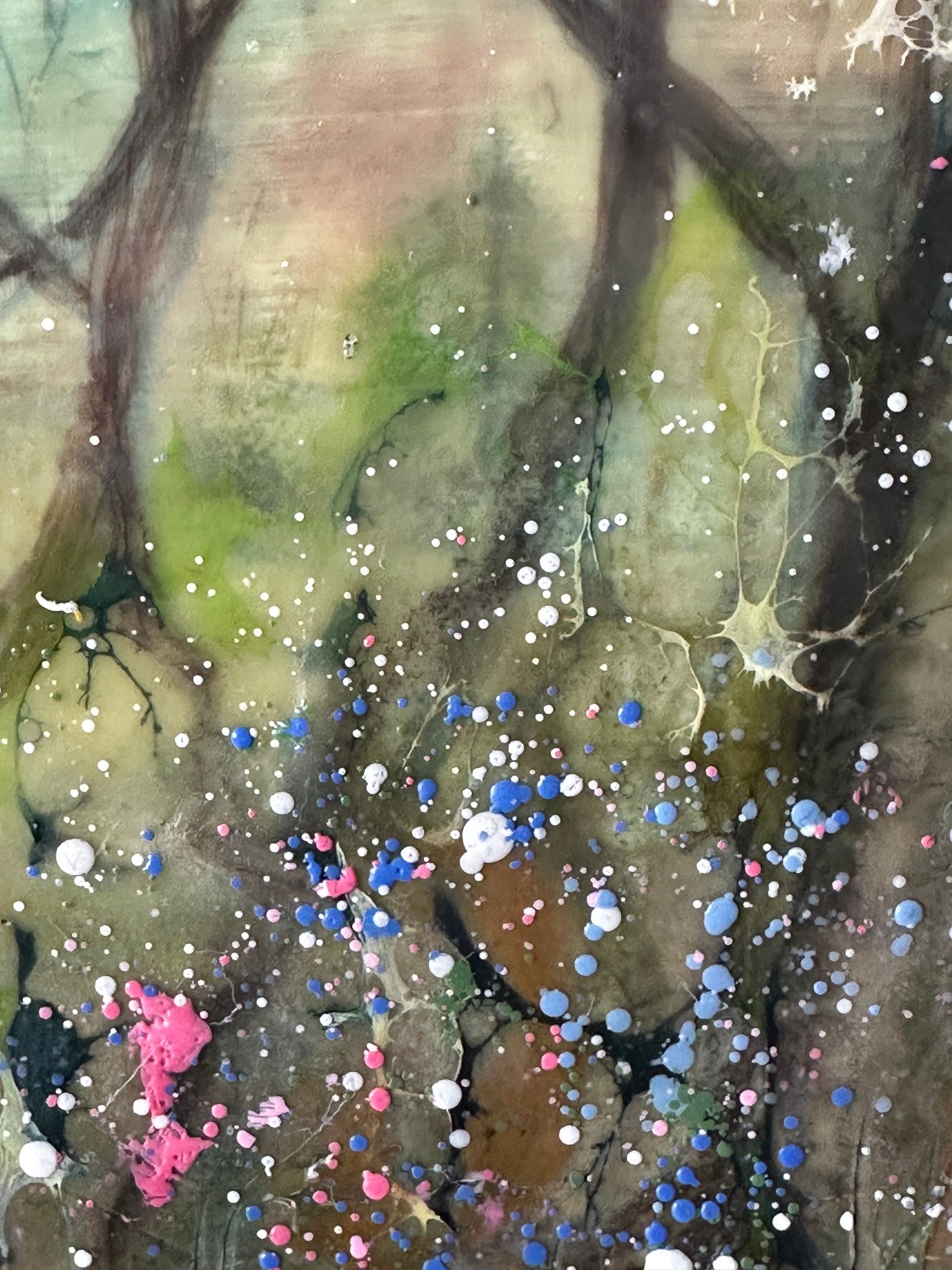 Bluebell Woods original art