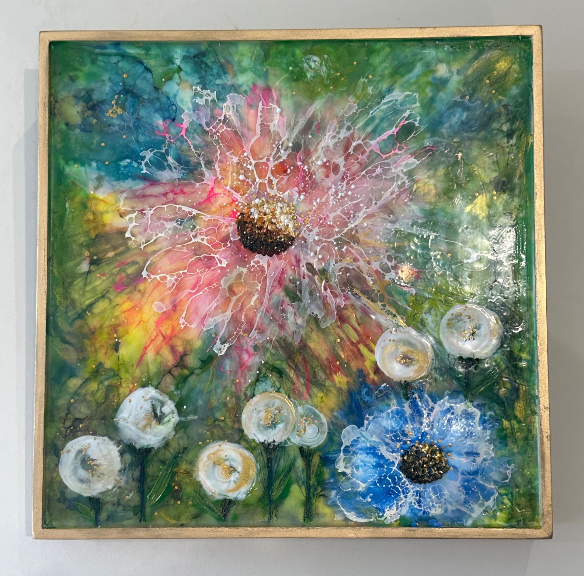 Into the Garden original art