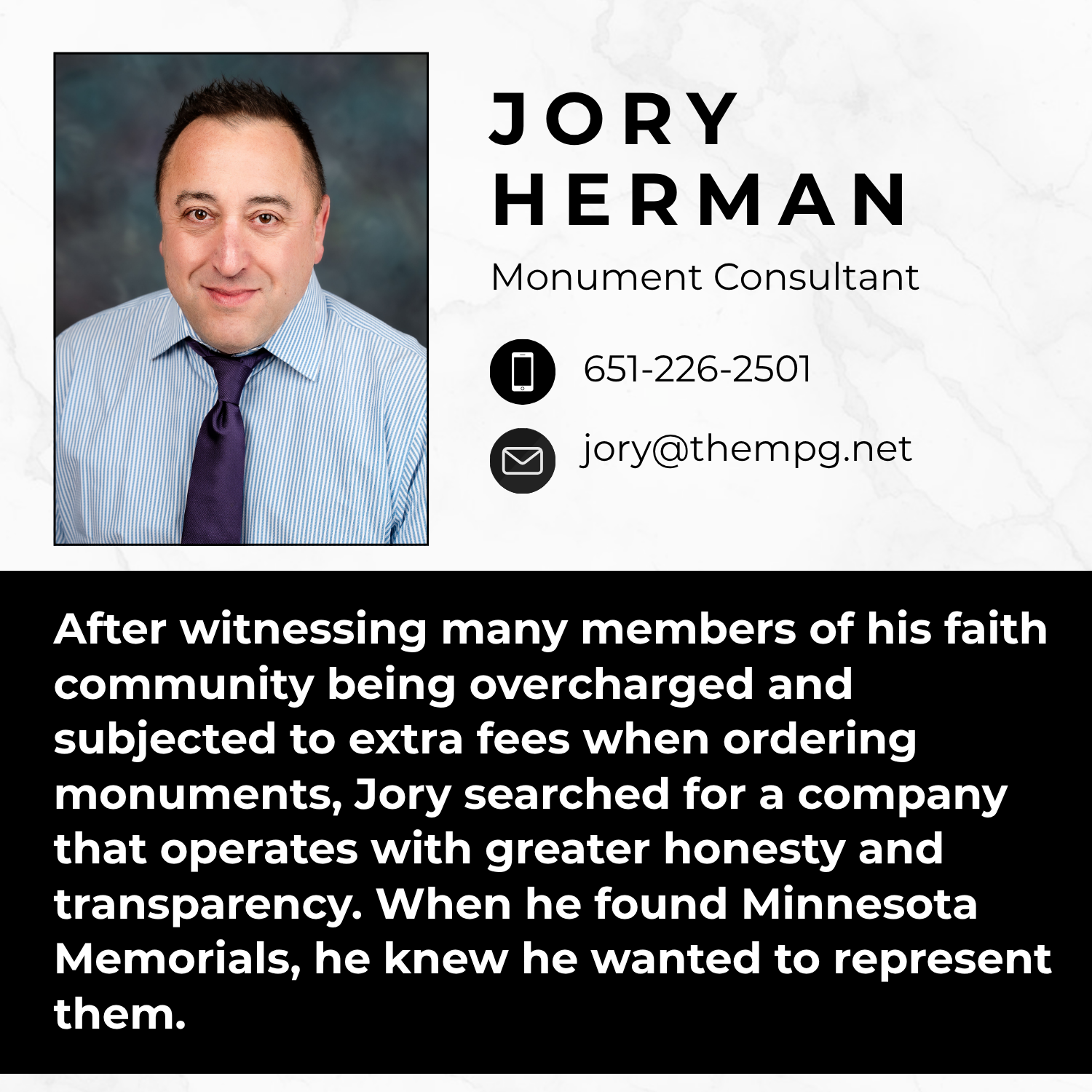 Jory Herman contact information.