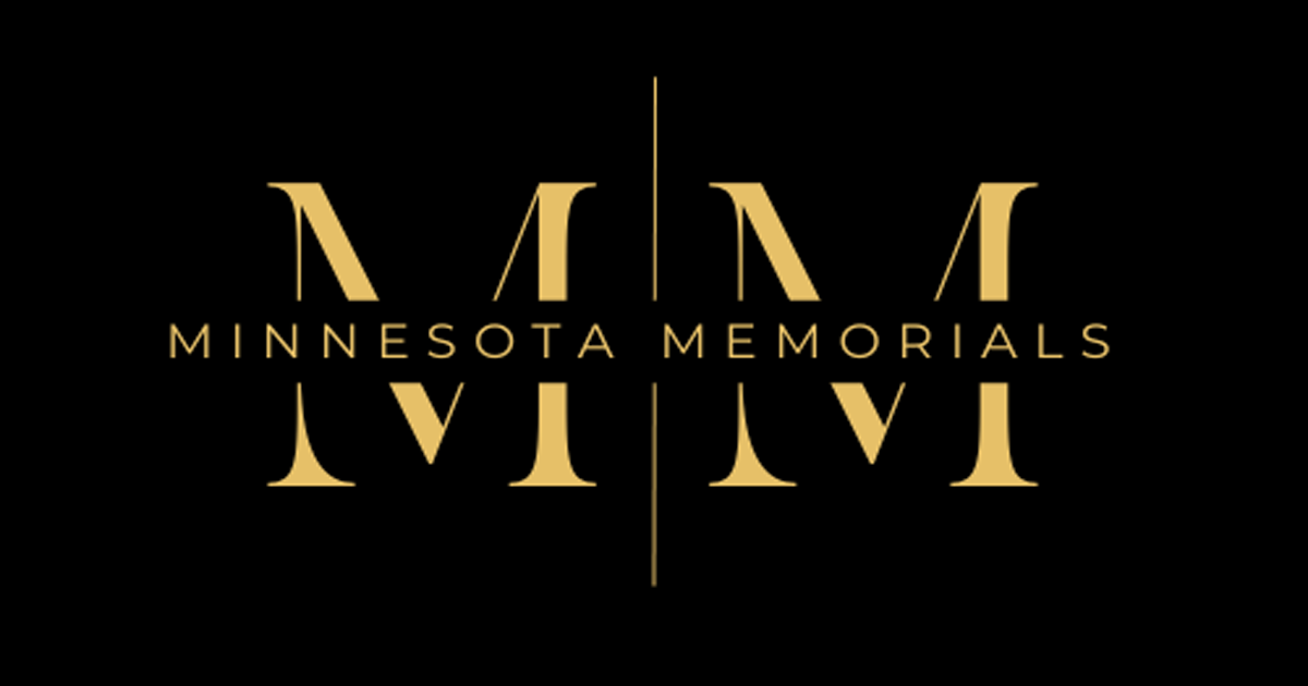 Gold Minnesota Memorials Logo