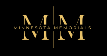 Gold Minnesota Memorials Logo