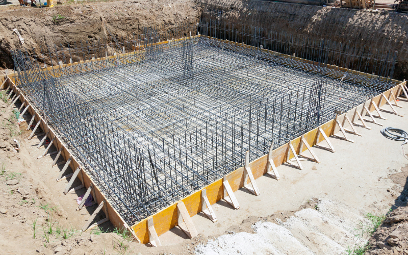 Concrete footings