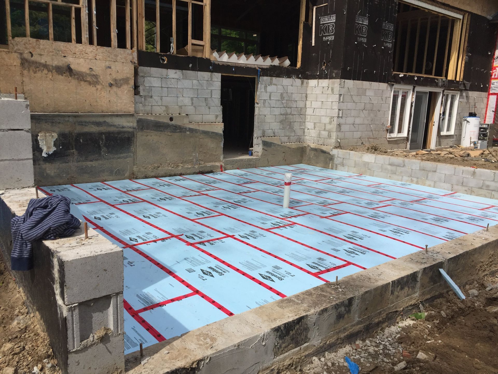 Concrete foundations
