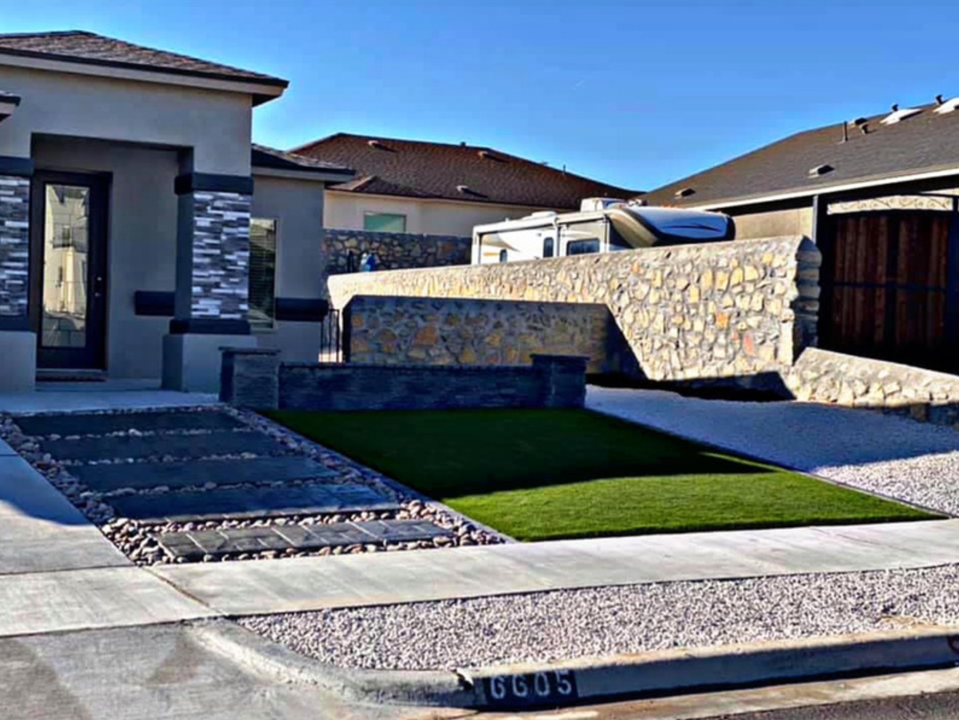 concrete driveway El Paso TX